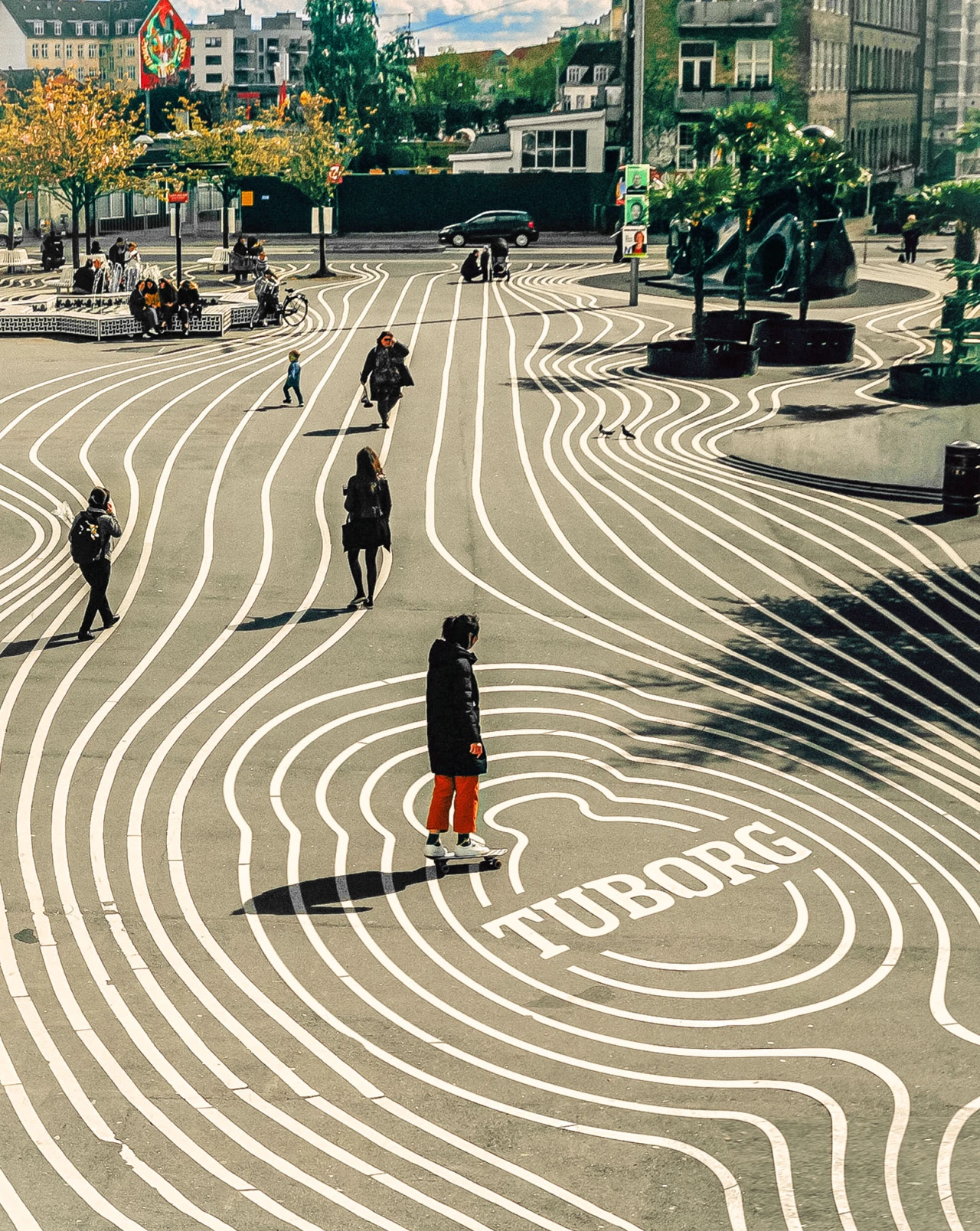 The new identity reaches out into the world beyond the product itself