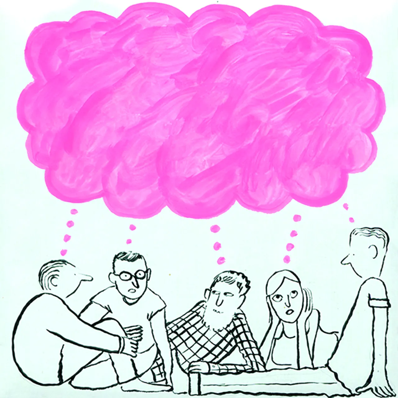 Jean Jullien - Imagine by John Lennon