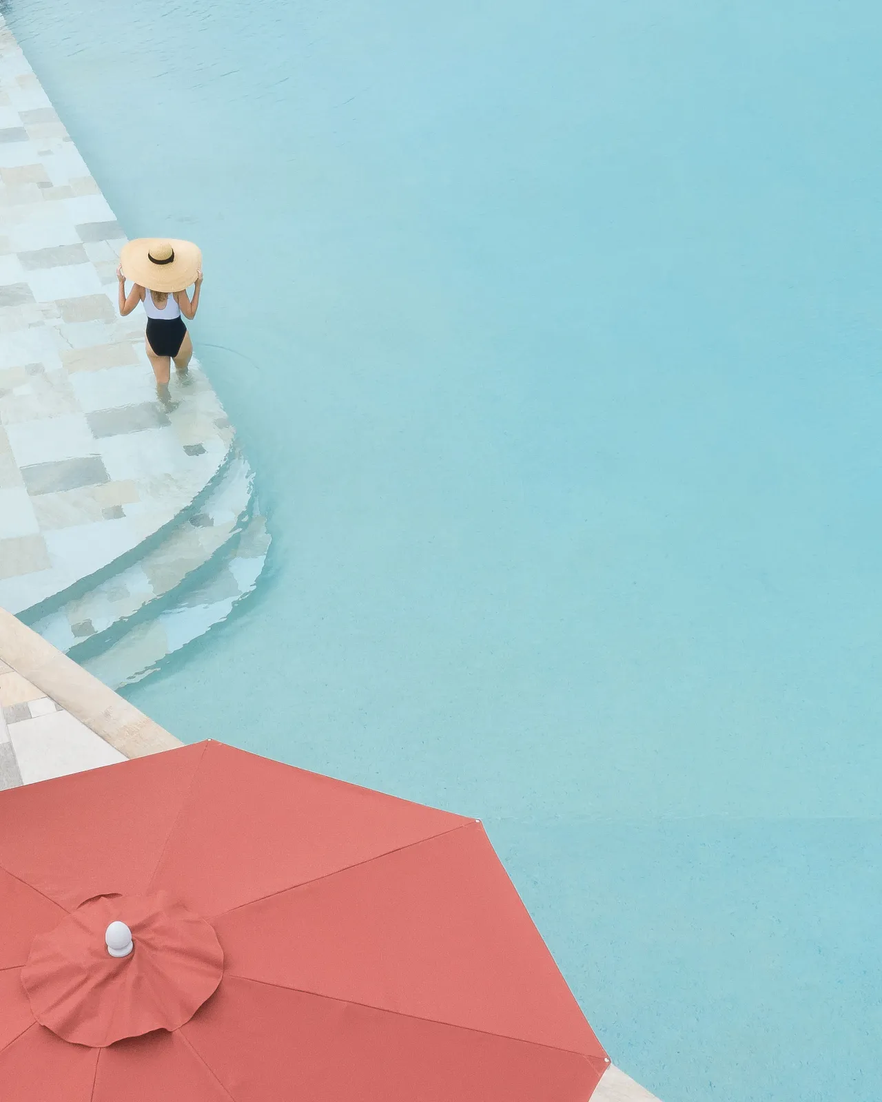 From the series, Pools From Above © Brad Walls