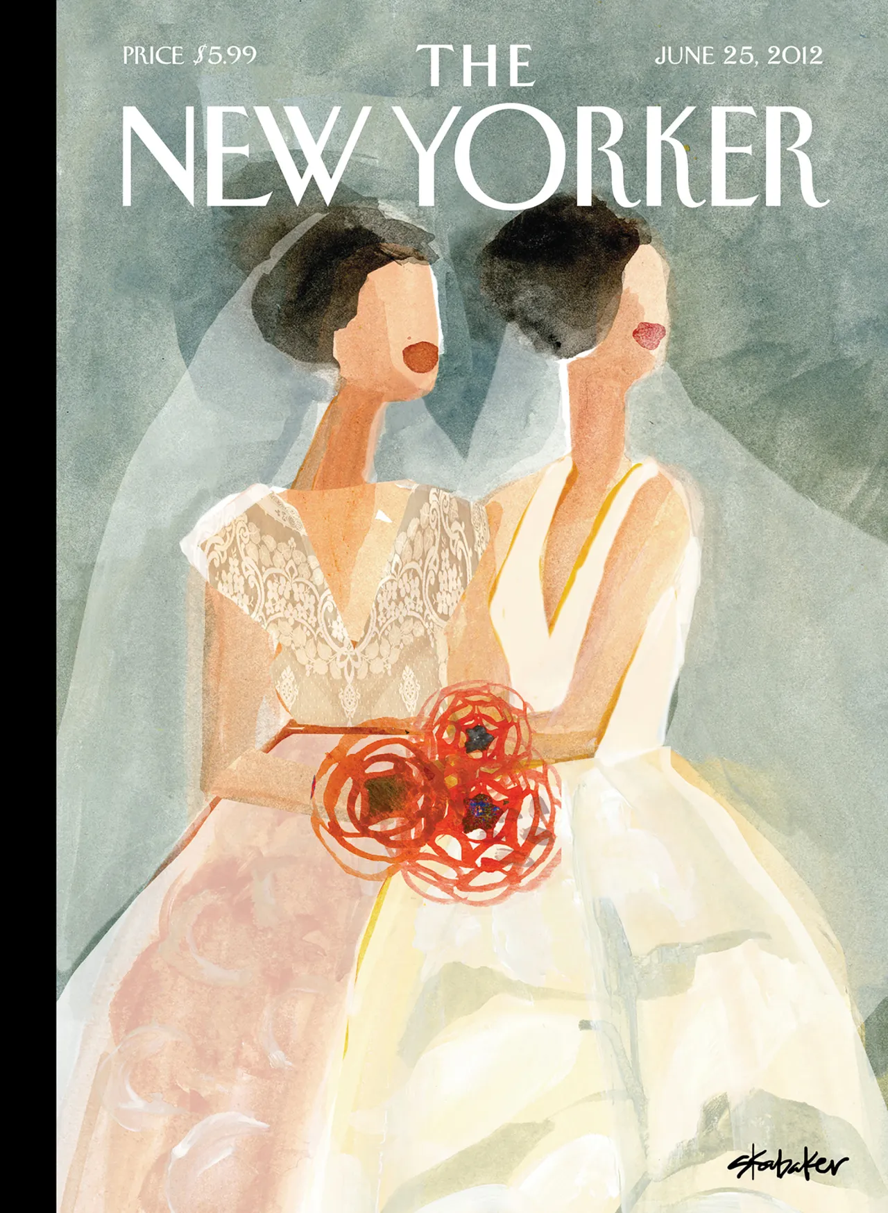 Brides Send, The New Yorker © Gayle Kabaker