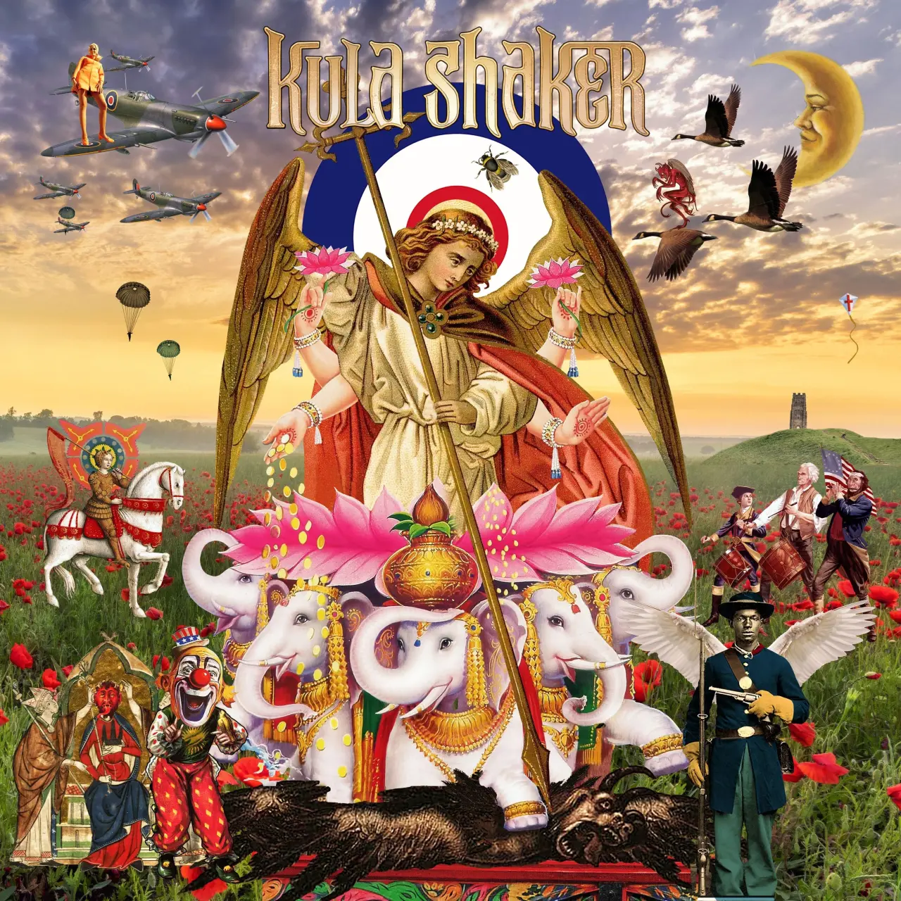 Artwork by Stylorouge for 1st Congregational Church of Eternal Love (and free hugs) by Kula Shaker