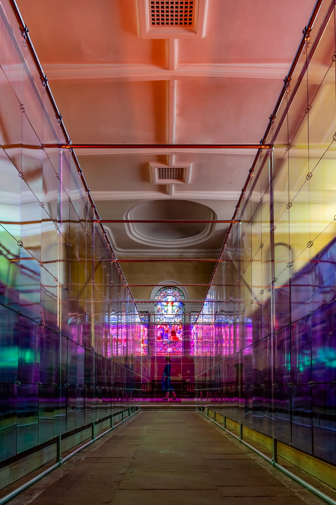 Liz West, Presence – Macclesfield, Christ Church – Barnaby Festival 2021. Photography by Travelling Simon