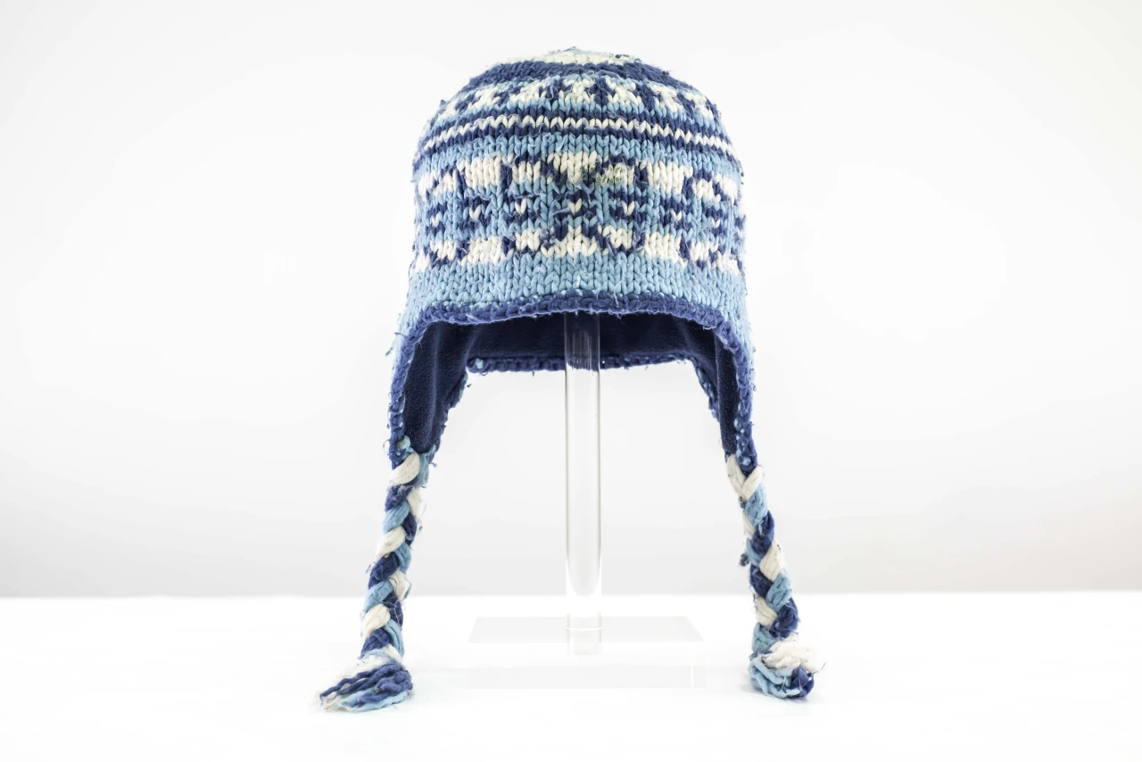 Jo Cox's mountain hat. Courtesy of Jo Cox's family. More in Common - in memory of Jo Cox exhibition at People's History Museum