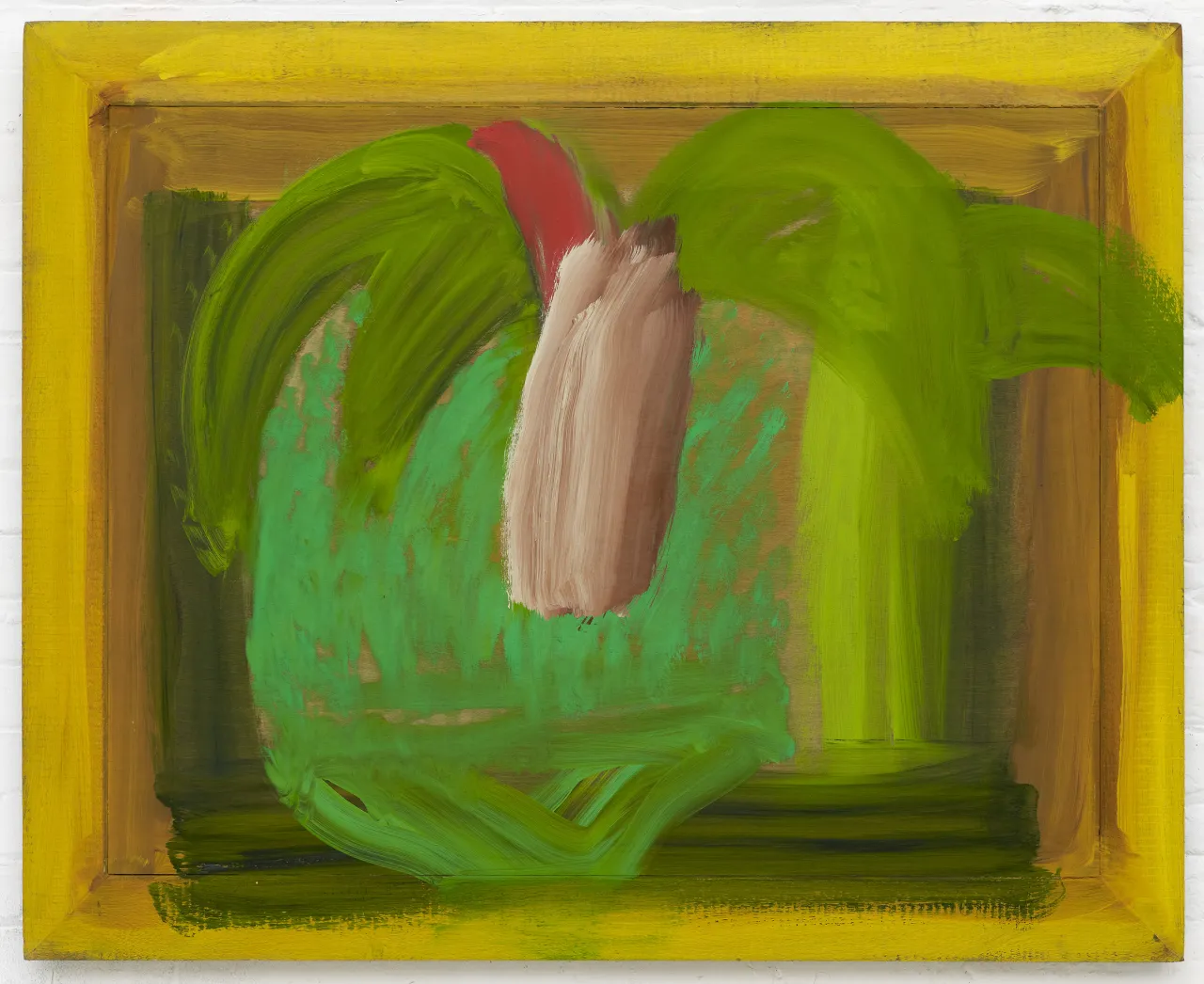 Howard Hodgkin Summer Rain, 2002–2013 Oil on wood, 108 x 133.4cm | Credit: © Howard Hodgkin Courtesy the artist and Gagosian
