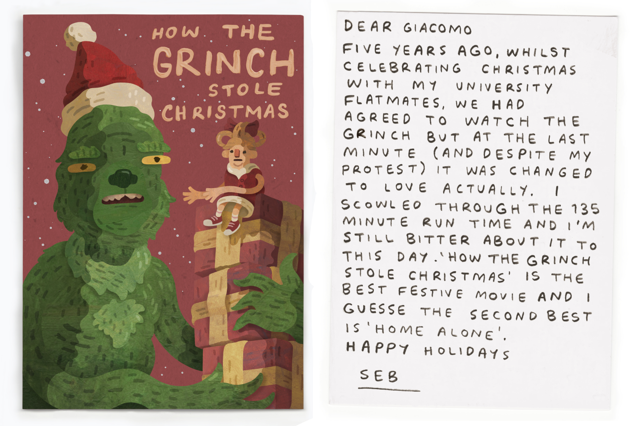 Seb Westcott postcard for a Boomer