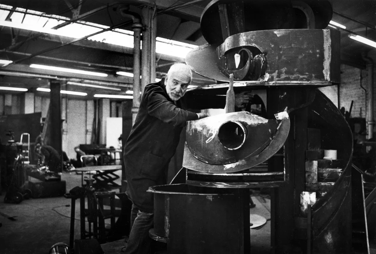 Anne Purkiss Sir Anthony Caro, 1991. © Anne Purkiss