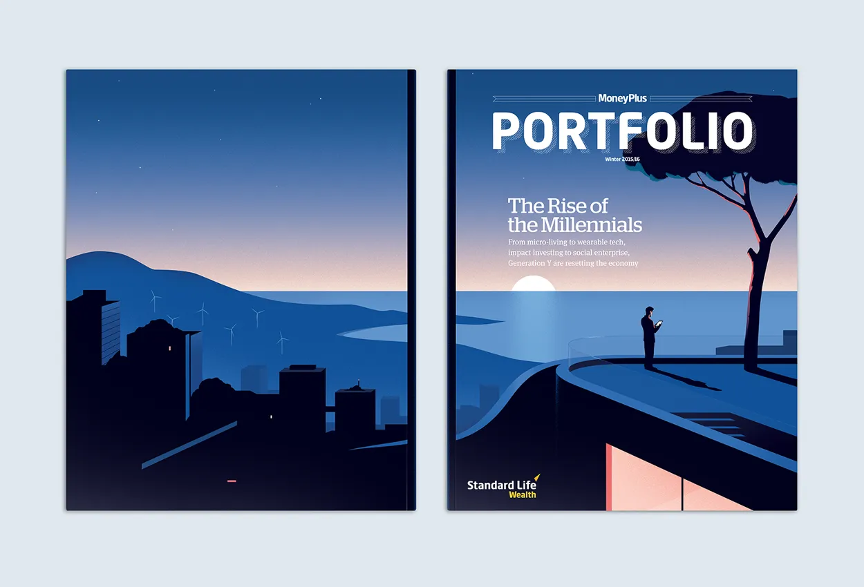 Millennials – Cover illustration for Portfolio magazine