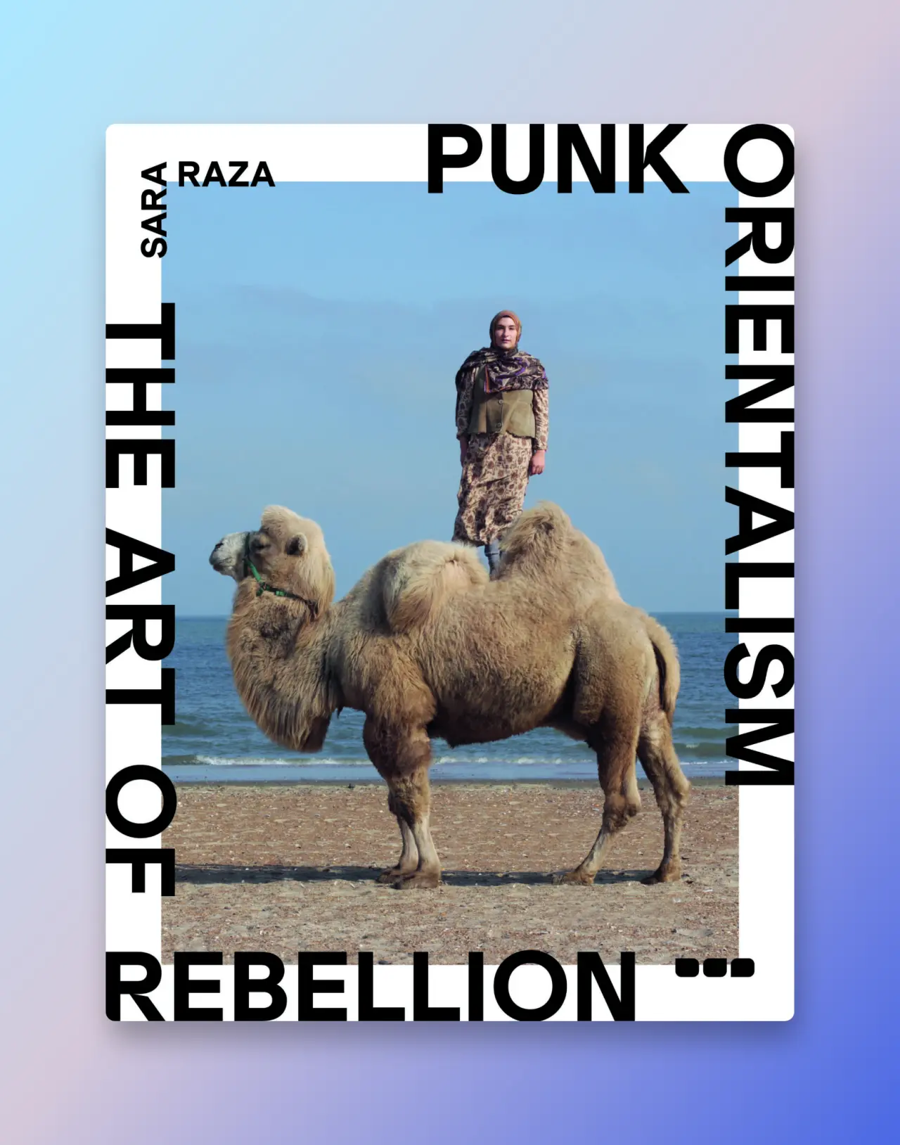 The book has a suitably anarchic layout