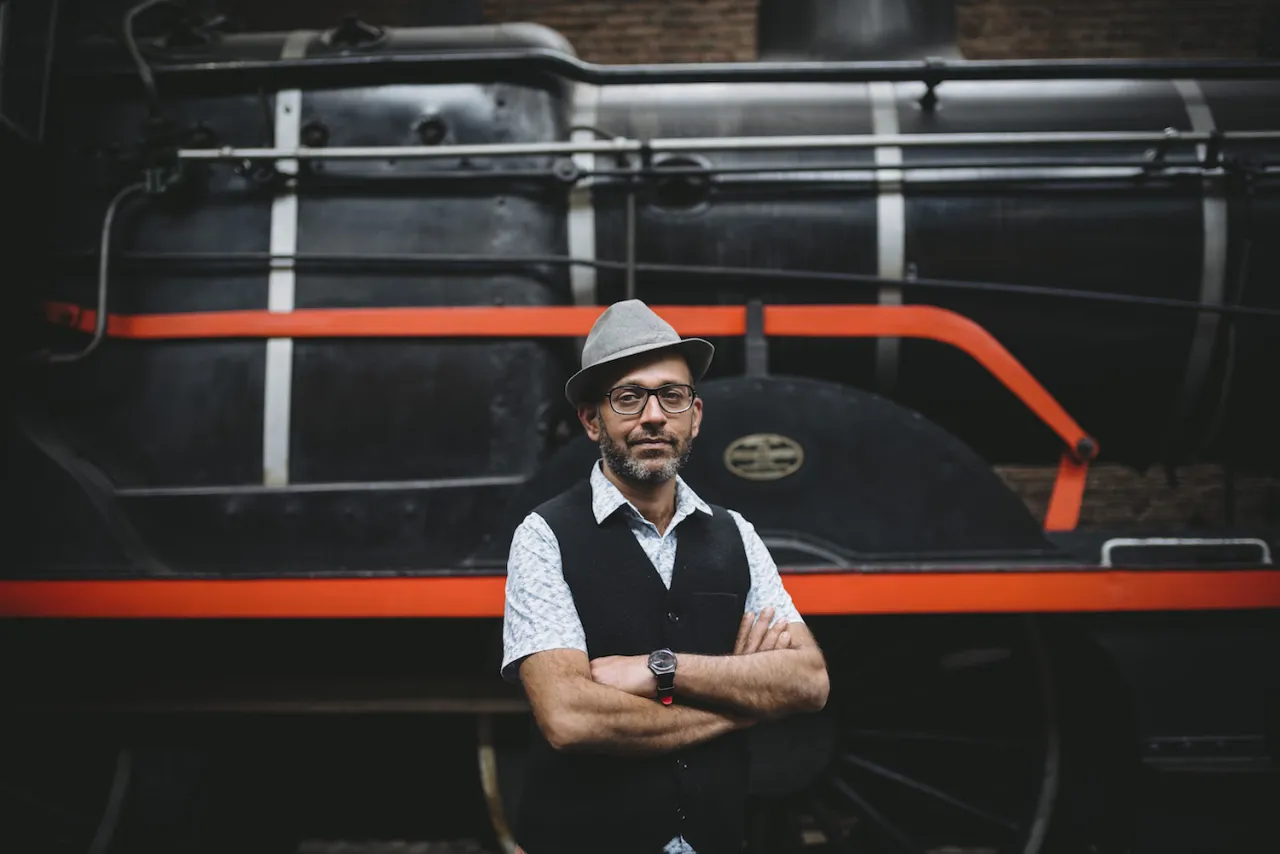 ​Nikhil Chopra at Museum of Science and Industry. Courtesy of Museum of Science and Industry.