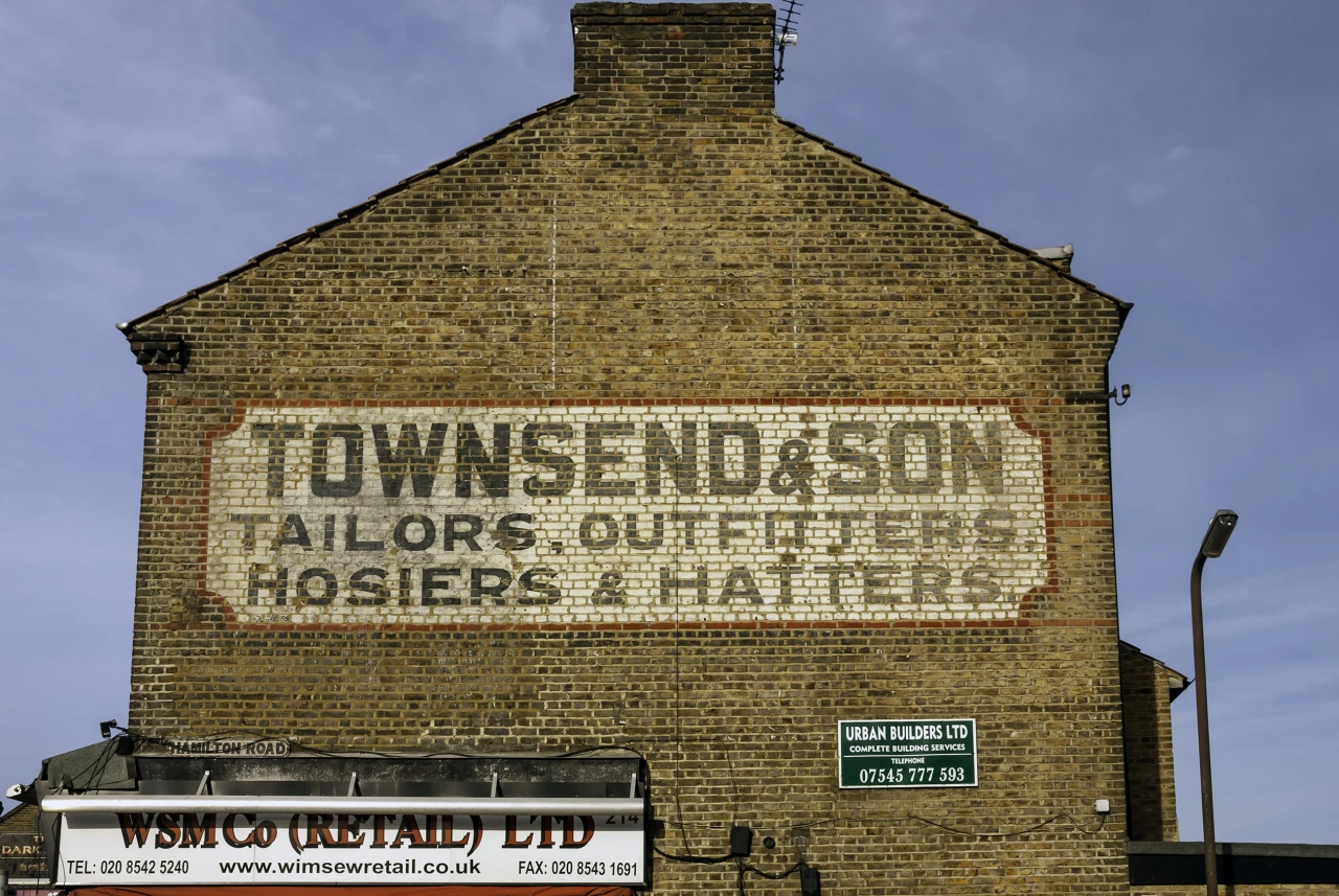 From the series, Ghost Signs © Nicholas Brewer