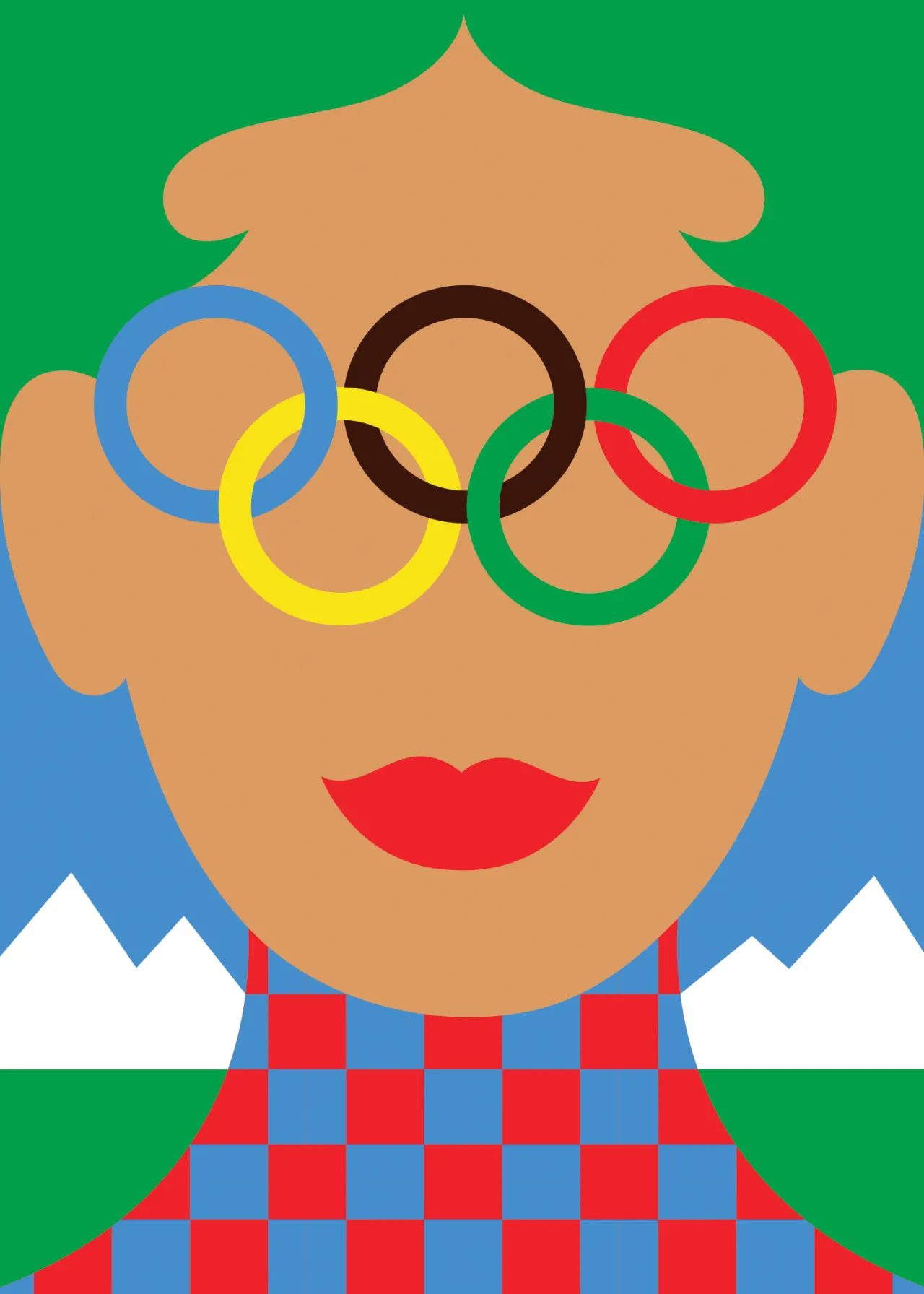 Official Poster for the Milano Cortina Winter Olympics 2026