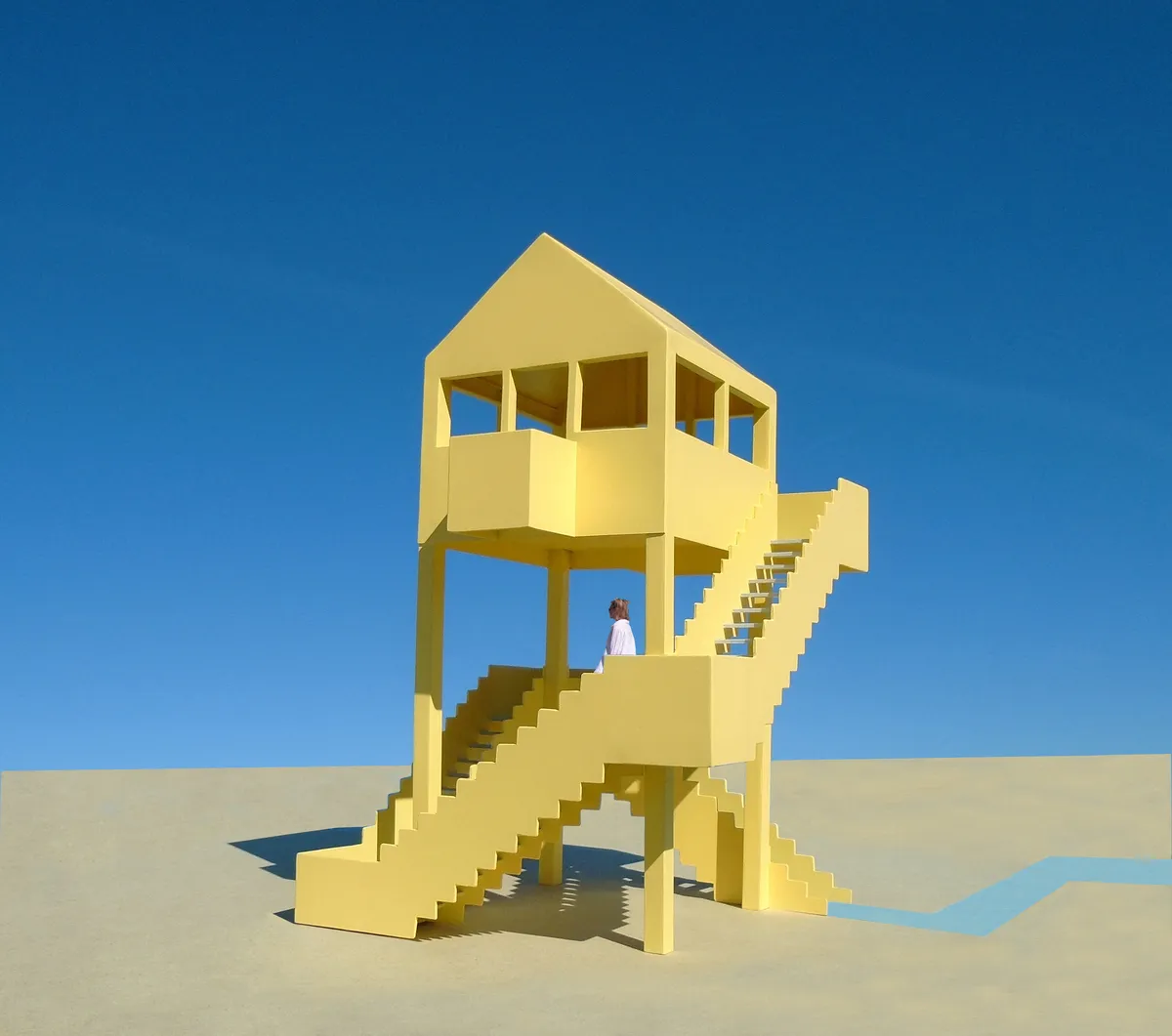 The Meandering Staircase Pavilion - © Michael Jantzen