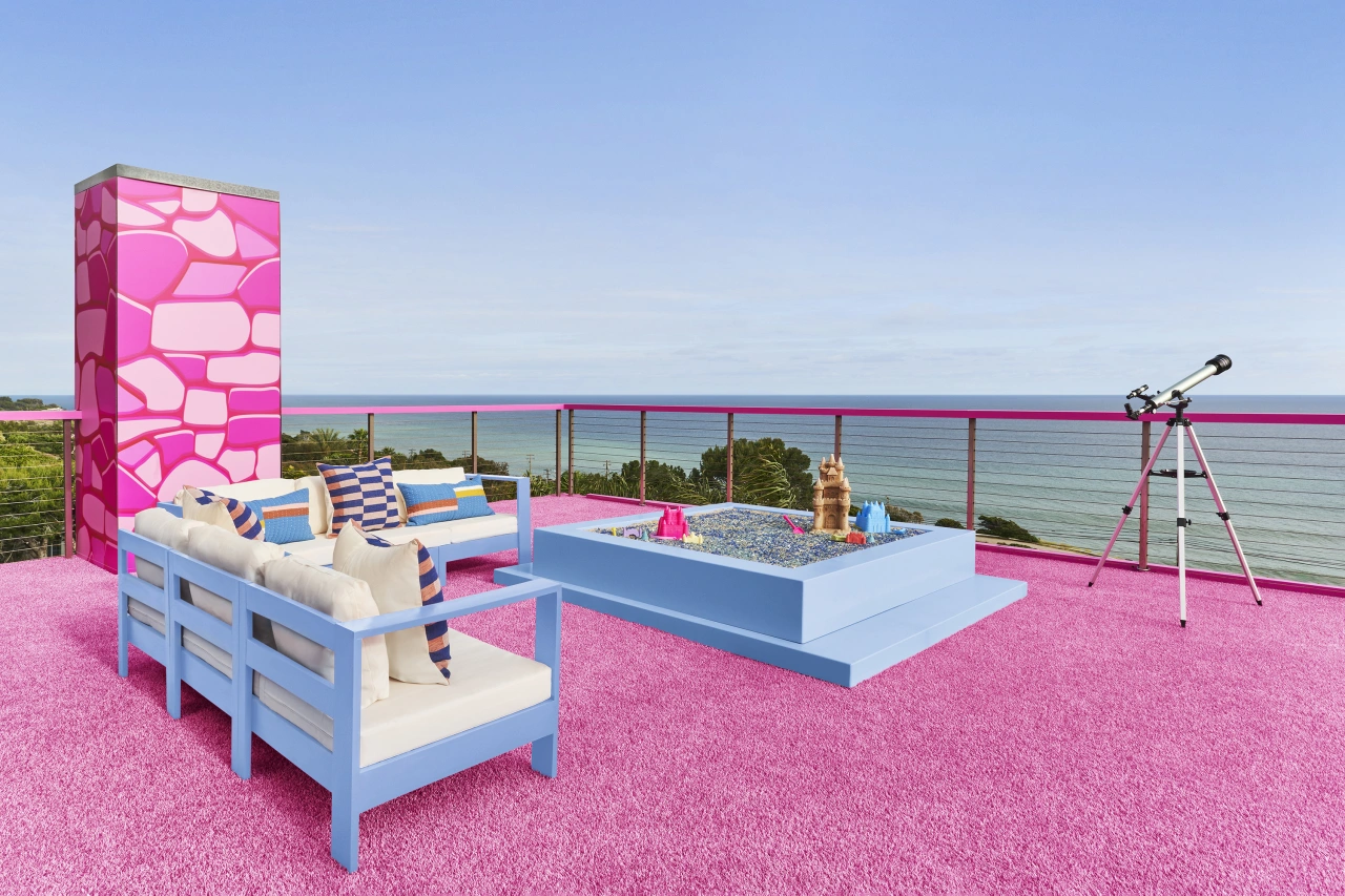 Ken's Dreamhouse Sandbox Airbnb. Credit: Joyce Lee