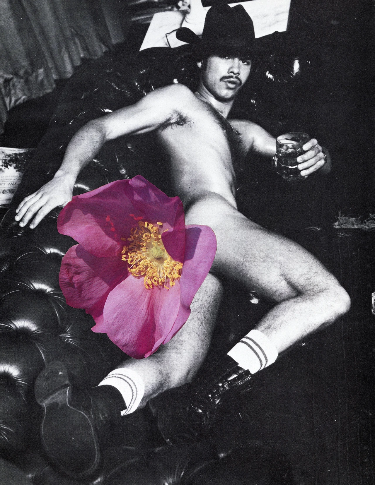 Linder The Myth of the Birth of the Hero iv, 2012  © Linder Sterling. Courtesy the artist; Modern Art, London; Dépendance, Brussels; Andréhn- Schiptjenko, Stockholm, Paris; and Blum & Poe, Los Angeles, New York, Tokyo.