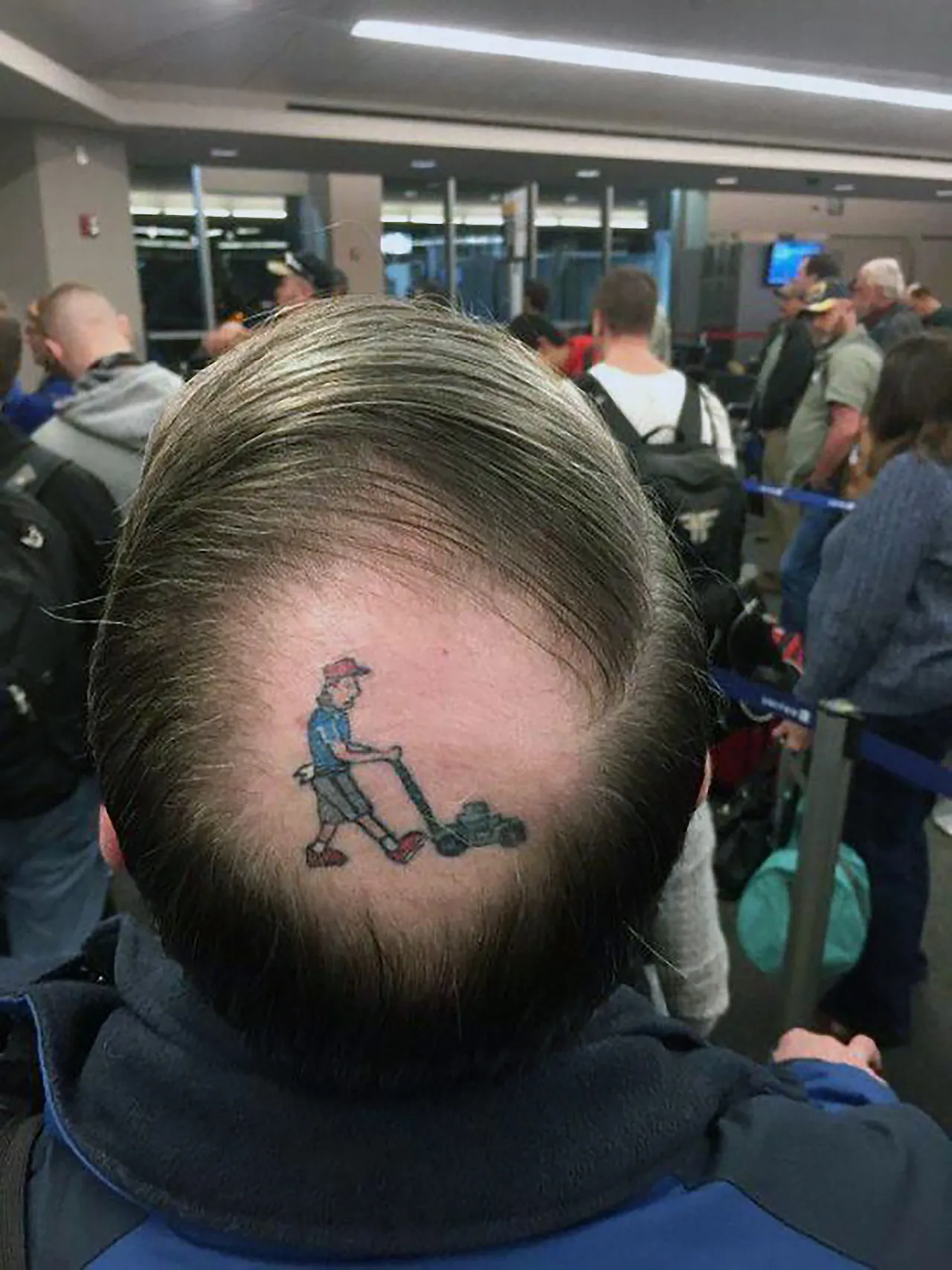 No hair don't care © Charles Saatchi