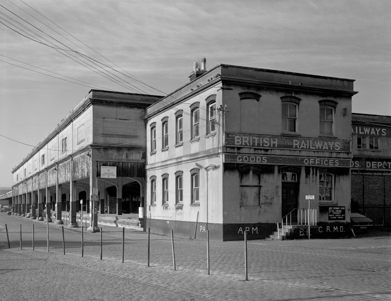 Canon’s Marsh Goods Station 1978 © Jem Southam