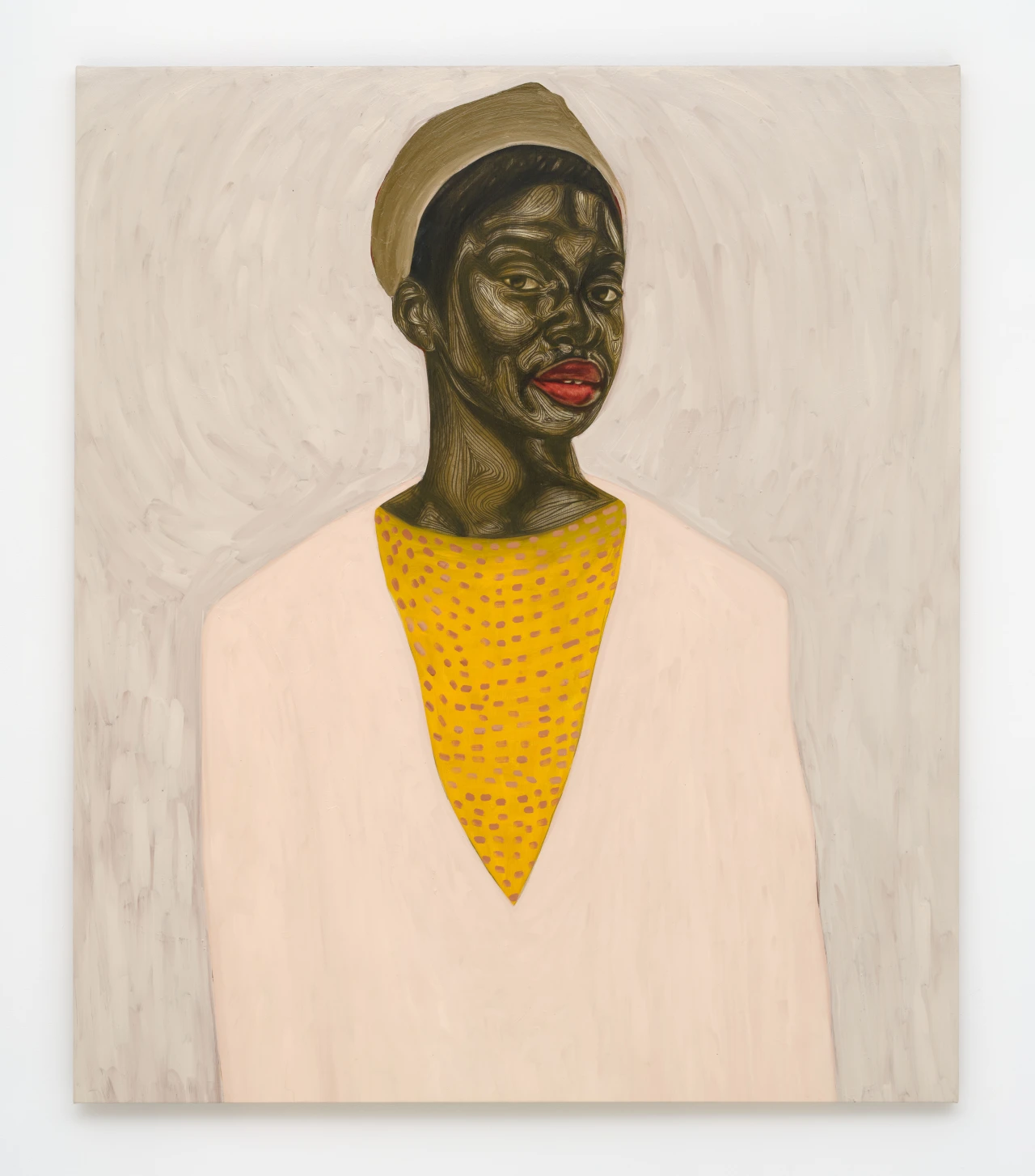 Green Scarf, 2022 © Collins Obijiaku. Courtesy of the artist and Roberts Projects Los Angeles, California; Photo – Paul Salveson