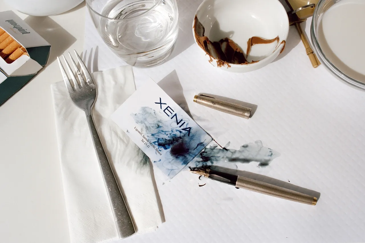 Time travel branding/XENIA (© Nikos Georgopoulos/Polly Brown)