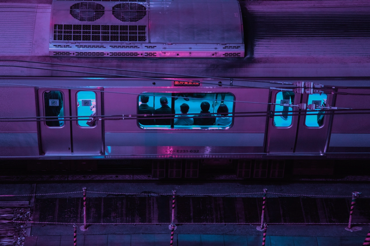 ‘TO:KY:OO Night Train’ 00:00:00 © Liam Wong