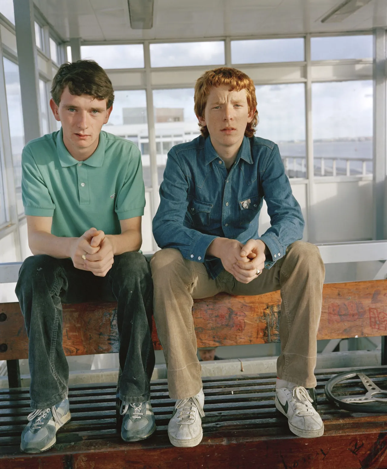 Above Pier Head Terminal, From 'The Pier Head' Series, Tom Wood, 1985 © Tom Wood