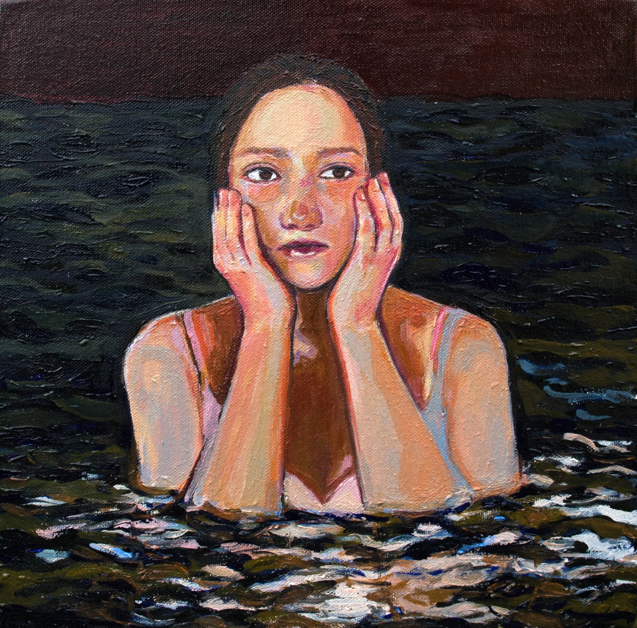 Black Tears, 2020 © Corn Shuk Mei Ho, from the series Night Swims 2020