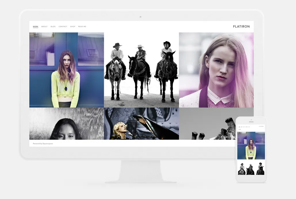 An example of a portfolio template from Squarespace, called [Flatiron](http://www.squarespace.com/templates/?q=flatiron)
