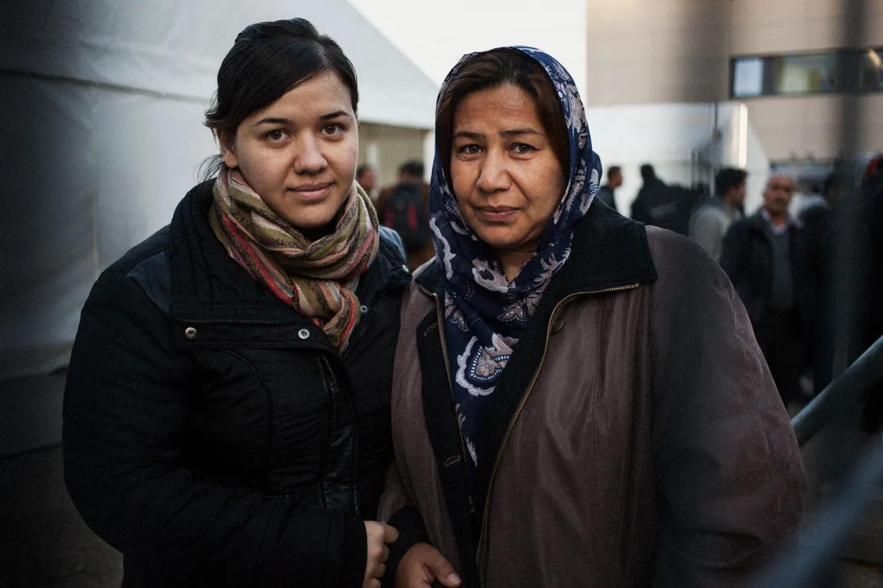 Naheed and her mother