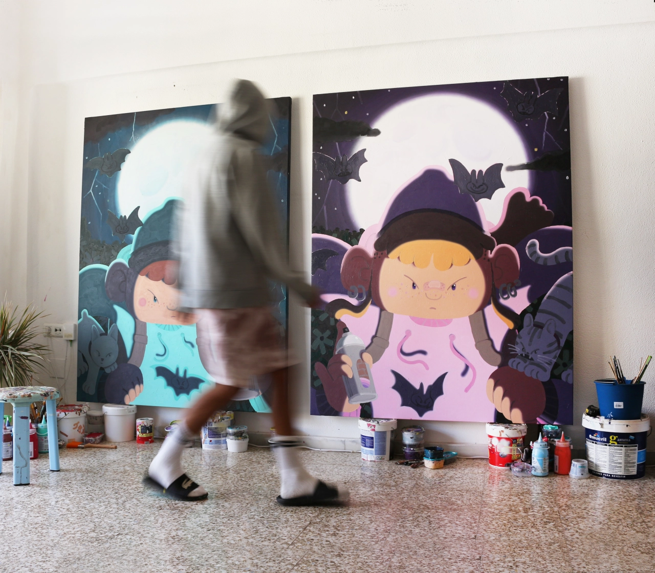 Things Happen runs at Moosey London until 25 September