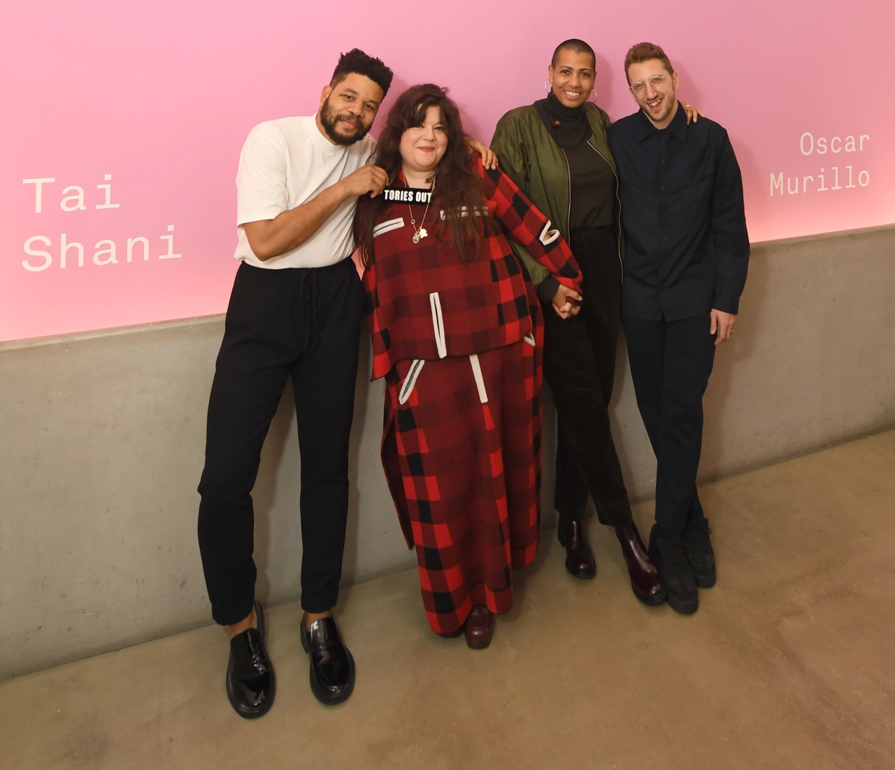 Nominated Artists, Turner Prize 2019 Evening Reception. Credit: Stuart Wilson, Getty Images