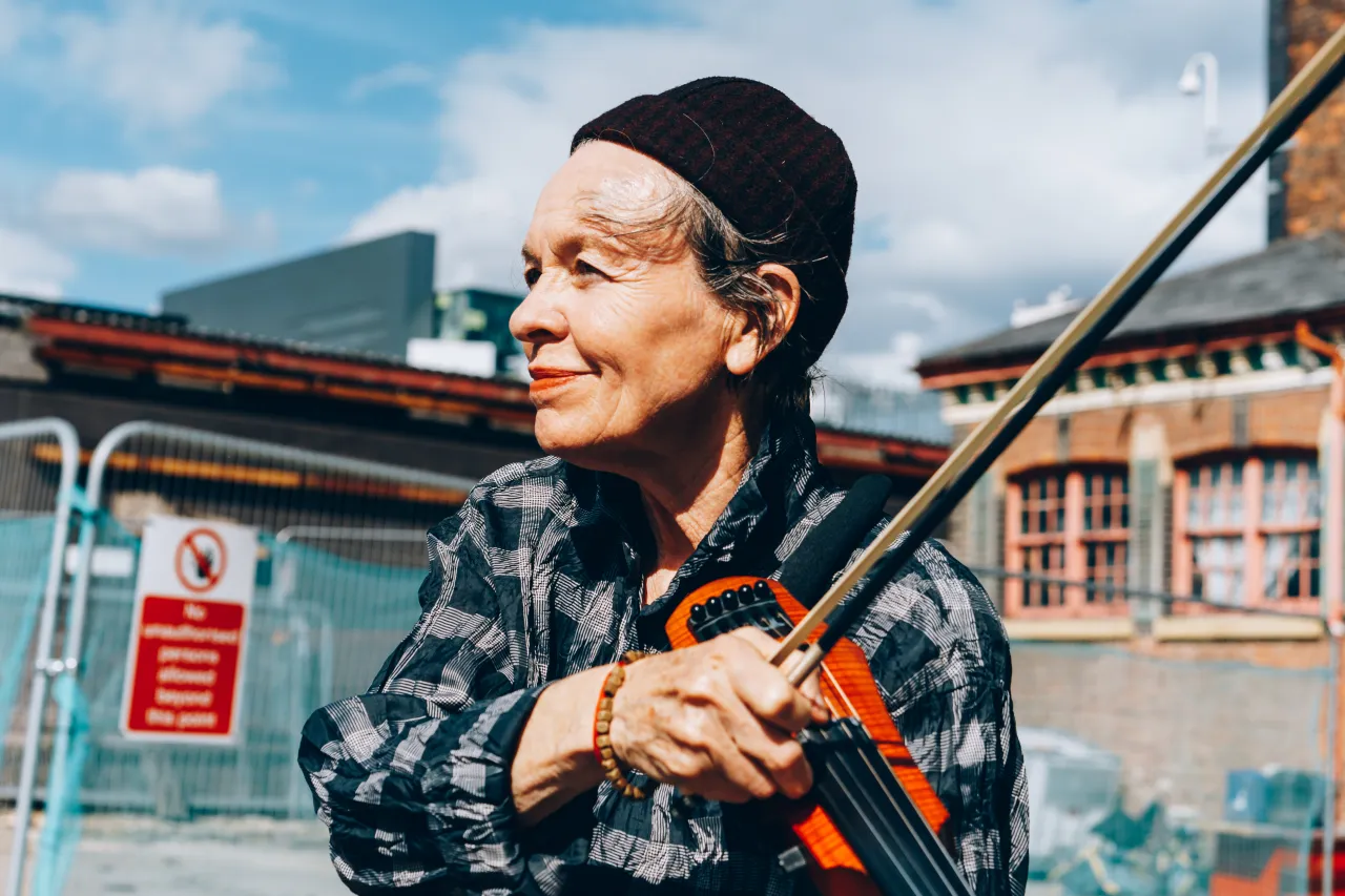 Laurie Anderson. Photography by Stephanie Diani