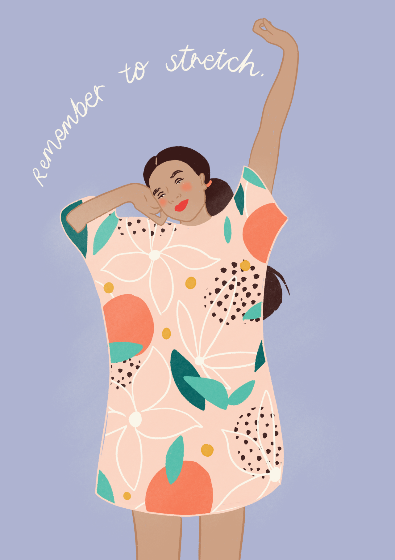 Remember to stretch © Emmy Lupin