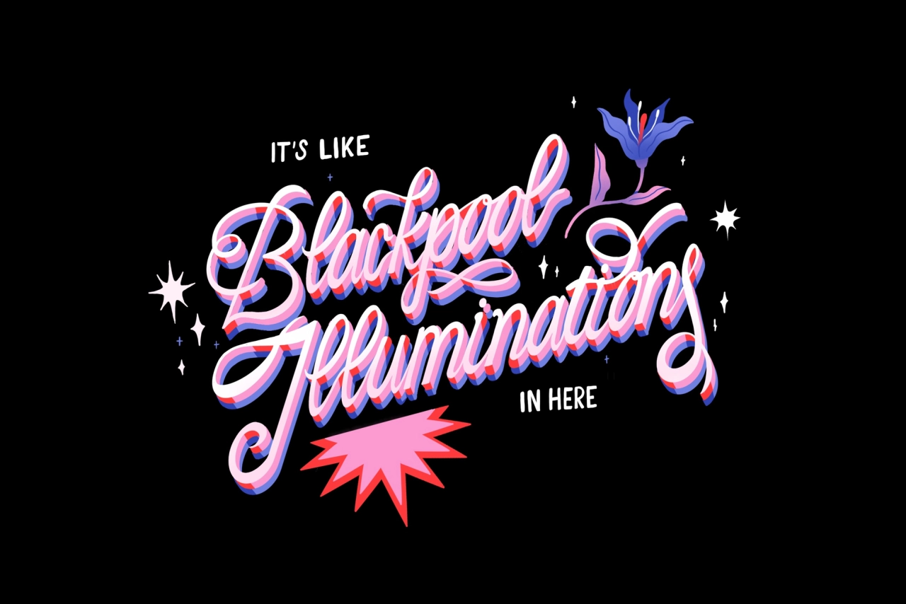 Blackpool Lettering © Alexandra Francis
