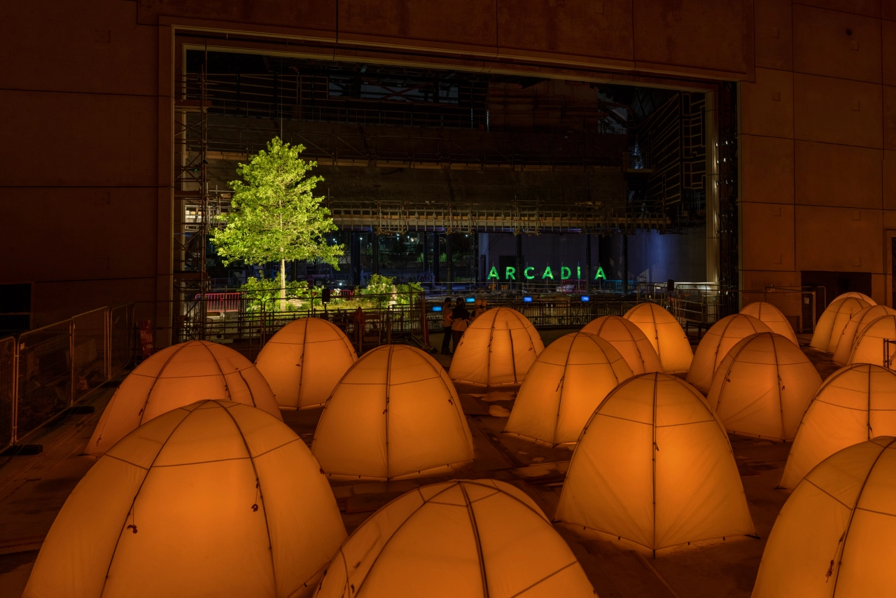 Arcadia installation by Deborah Warner at The Factory for MIF21. Photography by Andrew Brooks