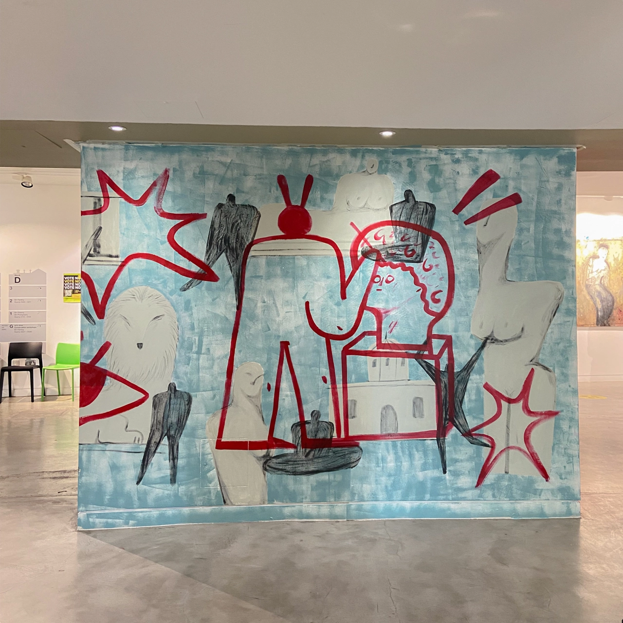 New Talent Site Specific Category Winner: Mural At Camberwell by Yuanyuan Liu