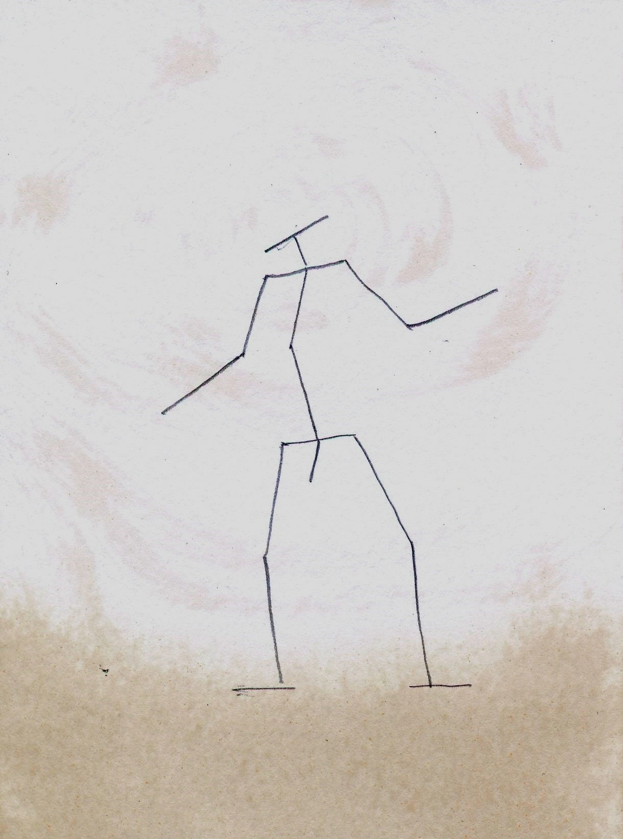 Antony Gormley, A Letter in Mind 2018