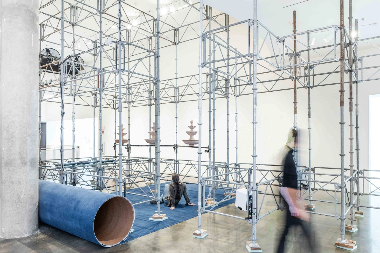 The Erasure of Everyday Time is by Artist Heather Theresa Clark. Photography: Anne Kim