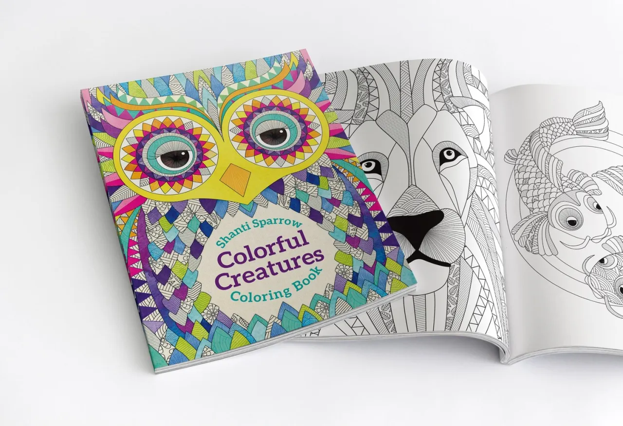 Colourful Creatures by Shanti Sparrow