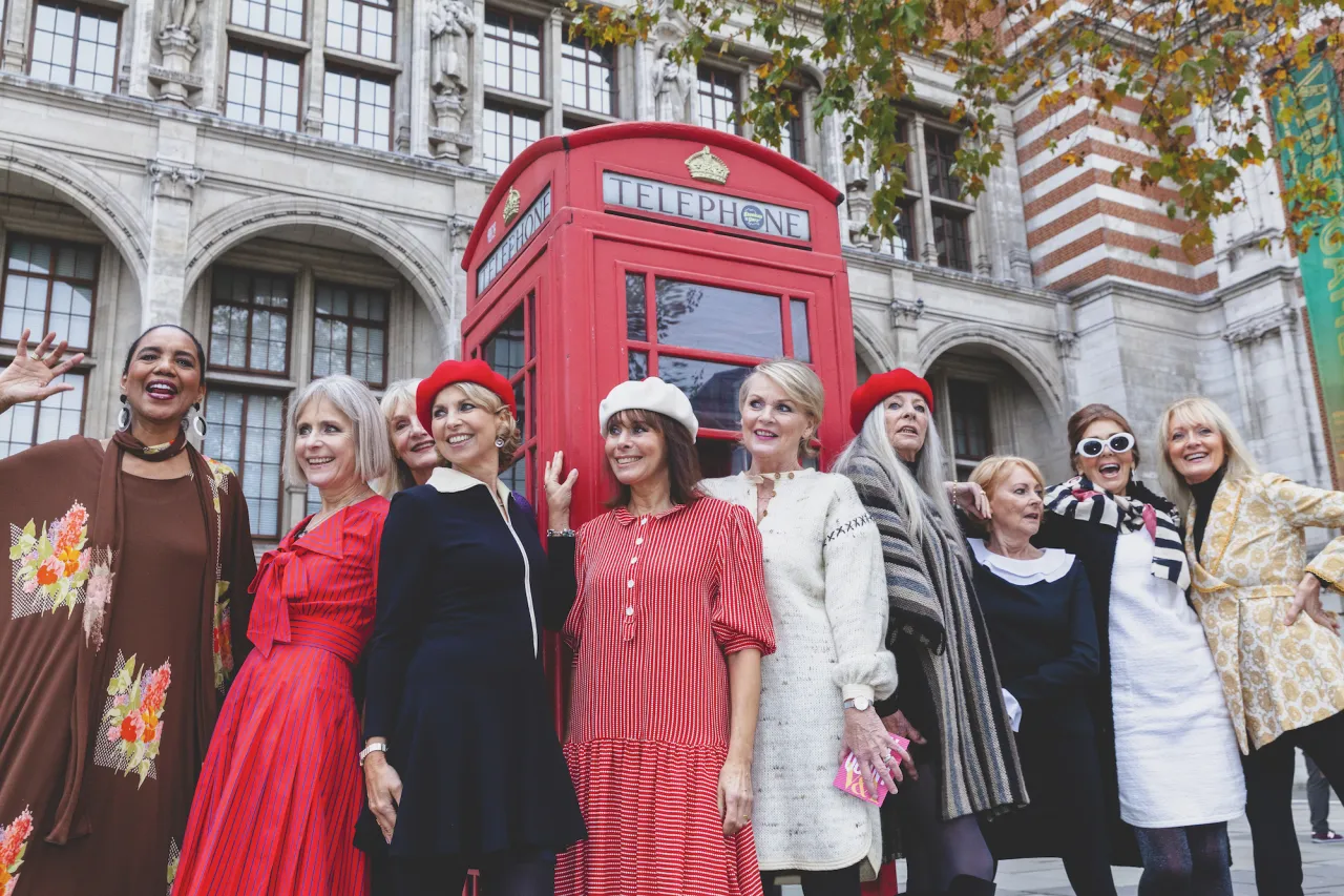 V&A's 60s revival on the streets of London.