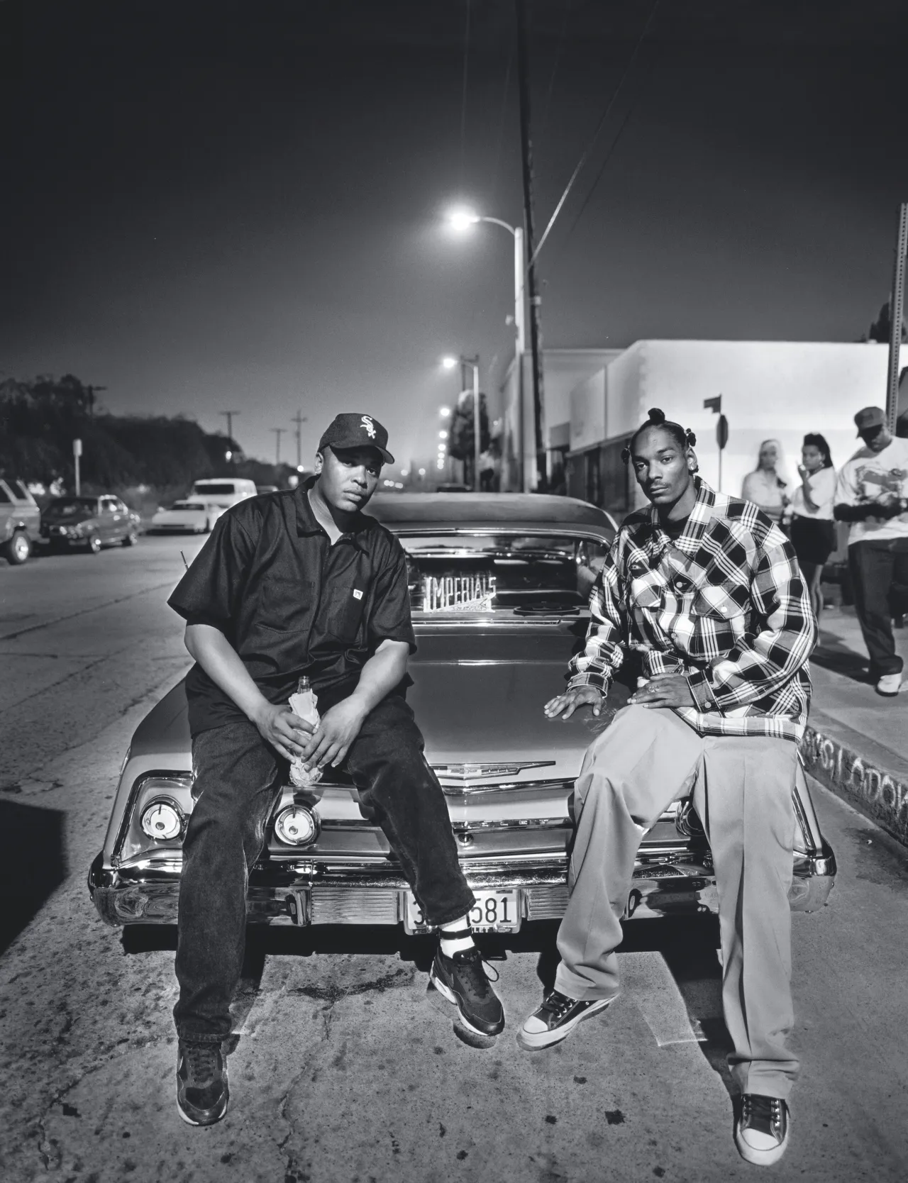 "People ask me how I come up with these hits, and I can only say that I know what I like, I’m quick to tell a motherfucker what I don’t like, and know what people like to play in their cars.” Dr. Dre, “Day of the Dre,” RS 666, September 30, 1993.  Dr. Dre and Snoop Dogg in Los Angeles, August 1993 | Image credit: Dr. Dre and Snoop Dogg, Mark Seliger, 1993