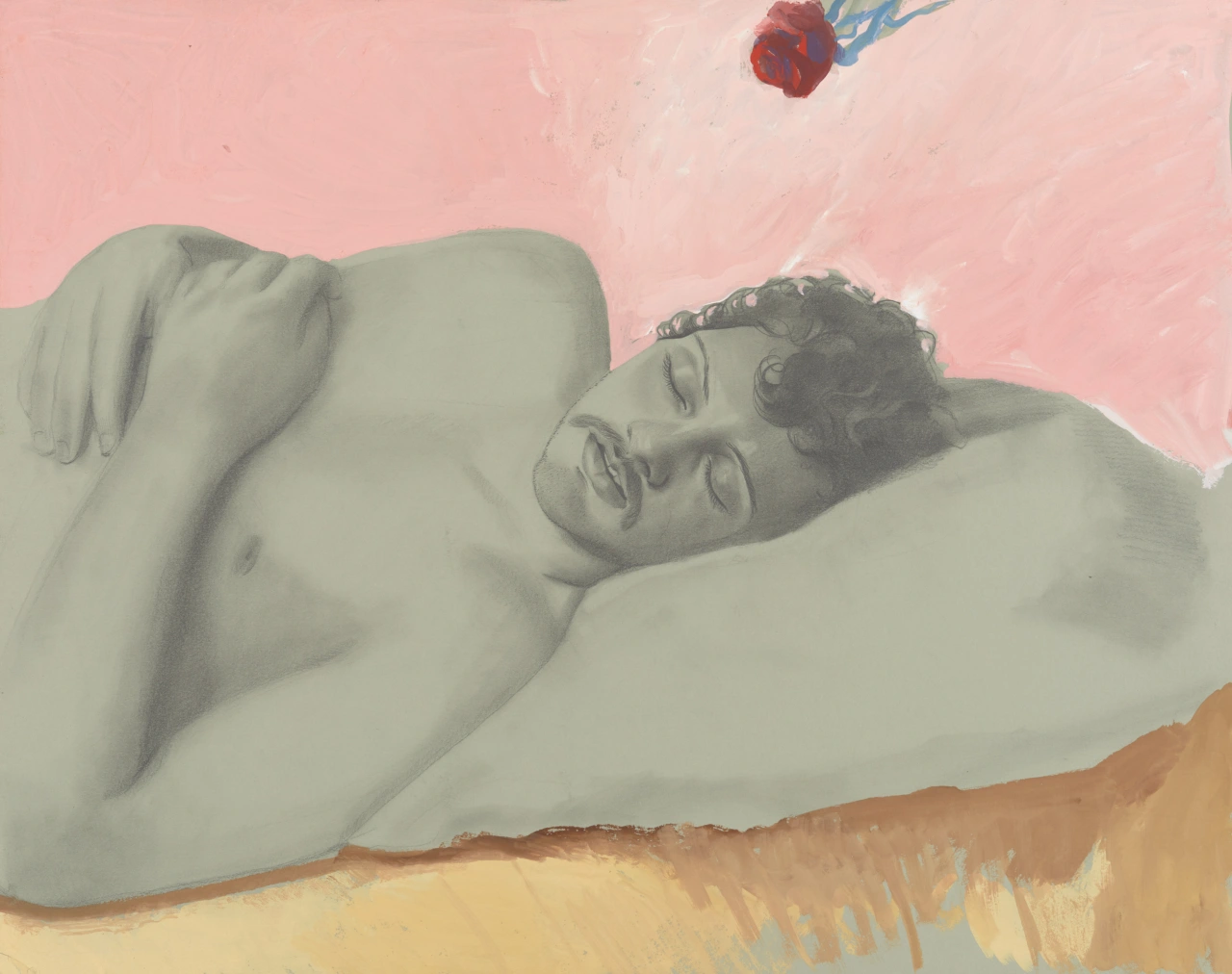 Lewis, Untitled (Rose Portrait), c. 1988