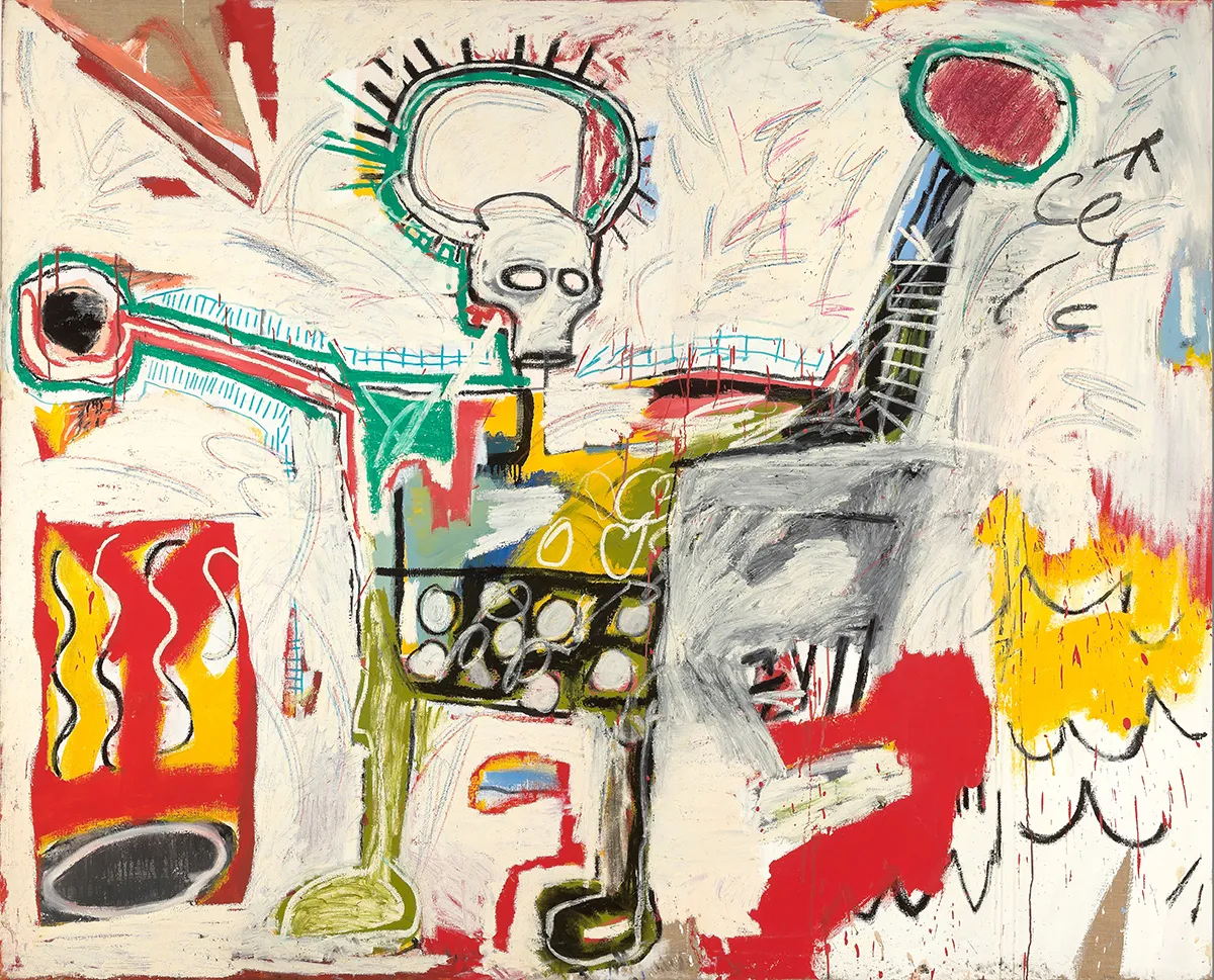 Jean-Michel Basquiat Untitled, 1982 Courtesy Museum Boijmans Van Beuningen, Rotterdam. © The Estate of Jean-Michel Basquiat. Licensed by Artestar, New York. Photo: Studio Tromp, Rotterdam