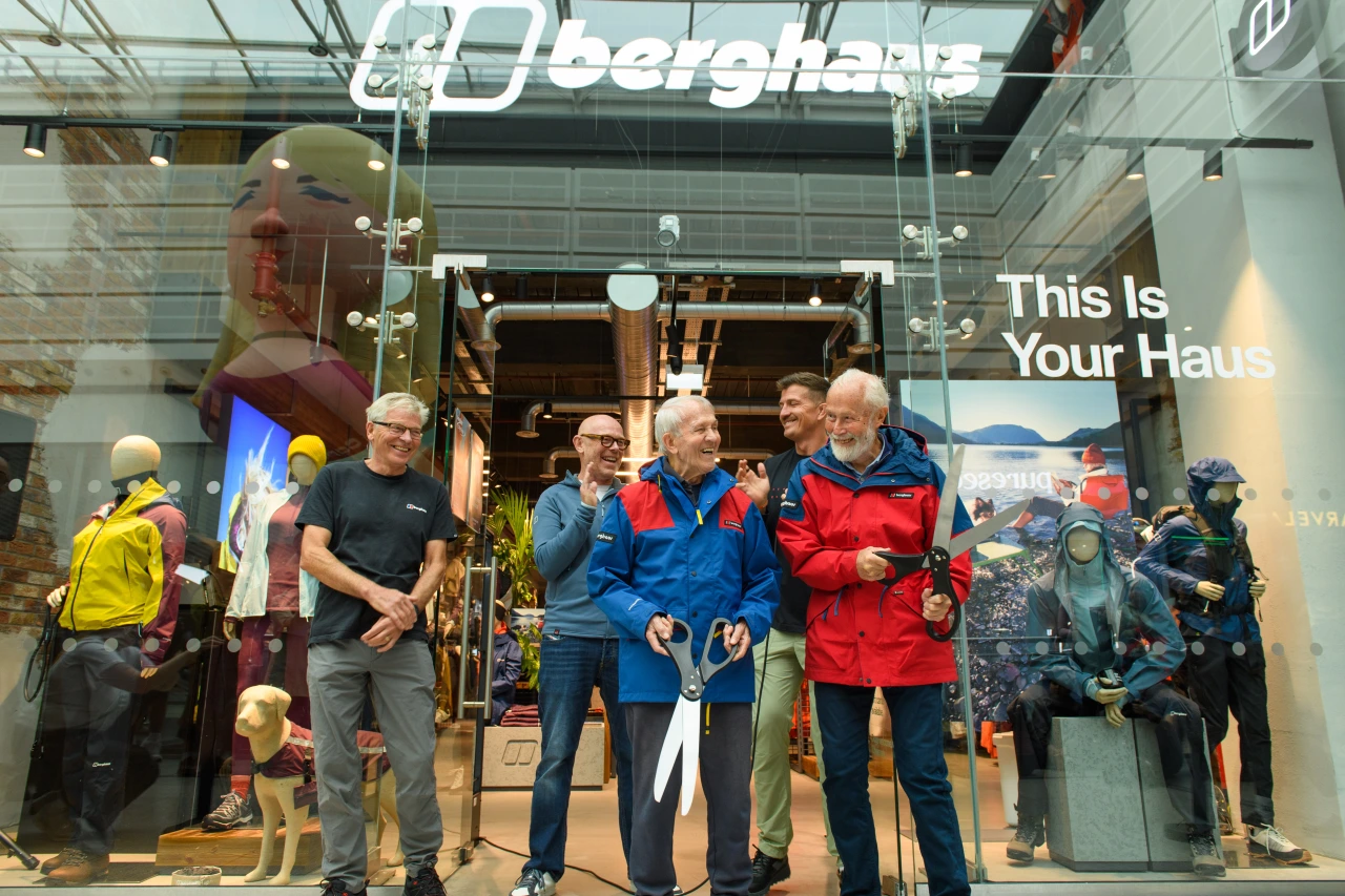 Peter Lockey, founder, with Sir Chris Bonington, ambassador