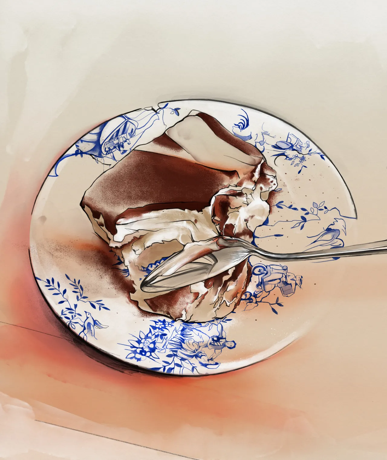 Tiramisu - the first image
