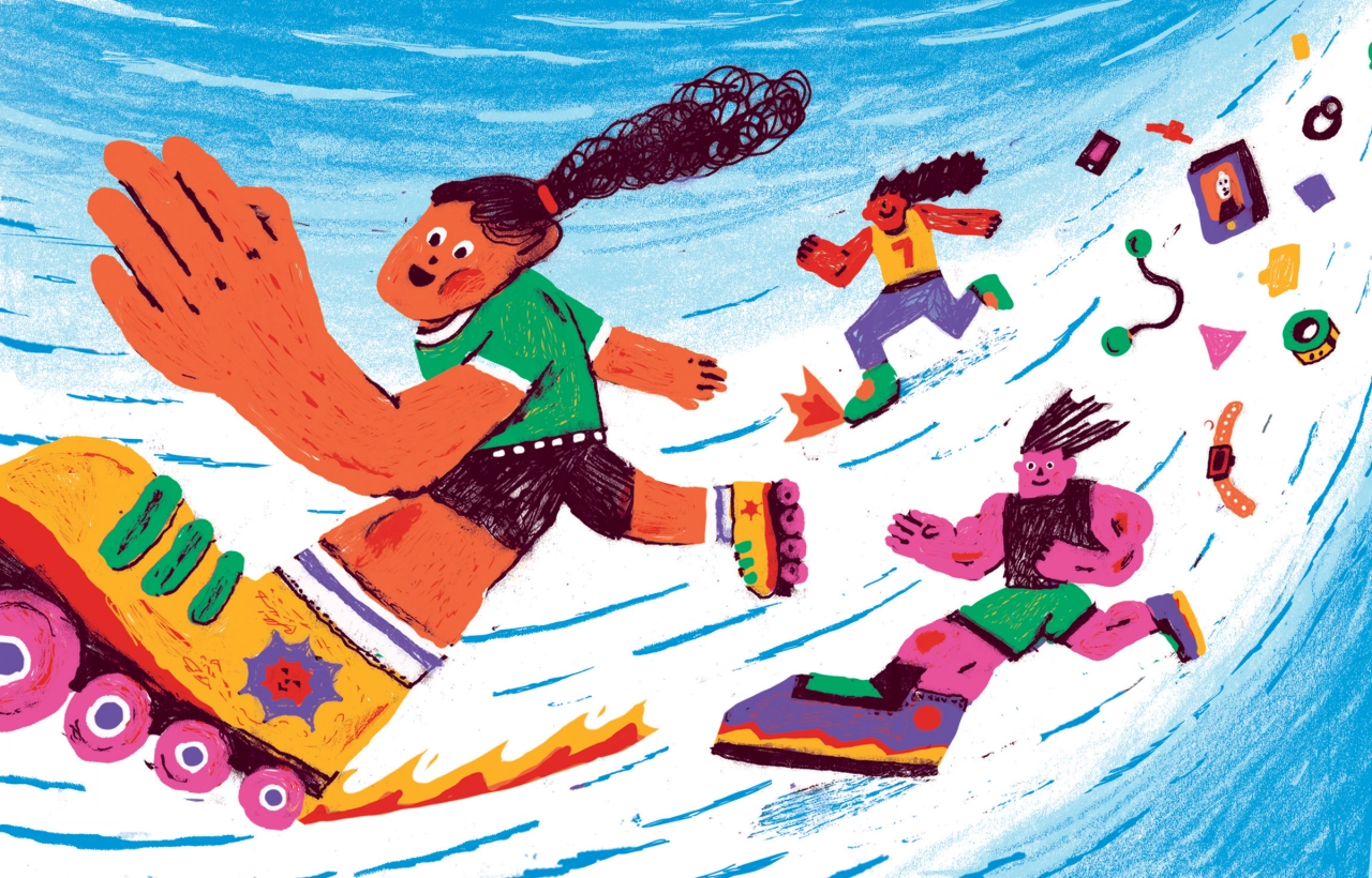 The Future of Sports (Illustration for Usbek & Rica)