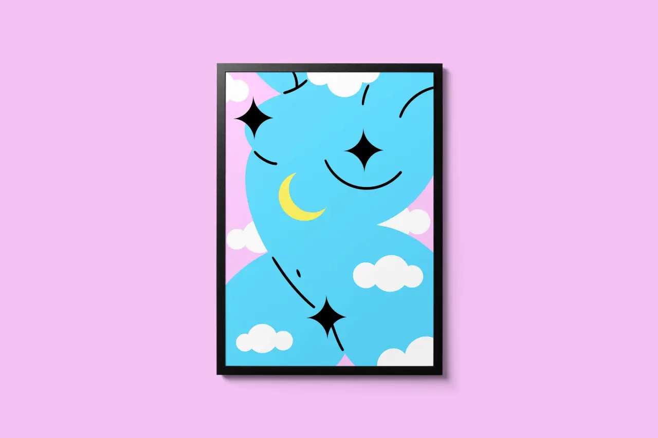 I Love It Here by Marylou Faure, available exclusively via the Creative Boom Shop