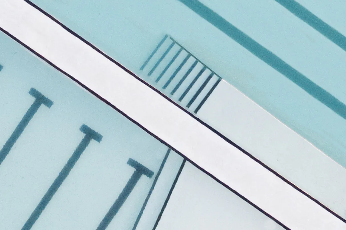 From the series, Pools From Above © Brad Walls