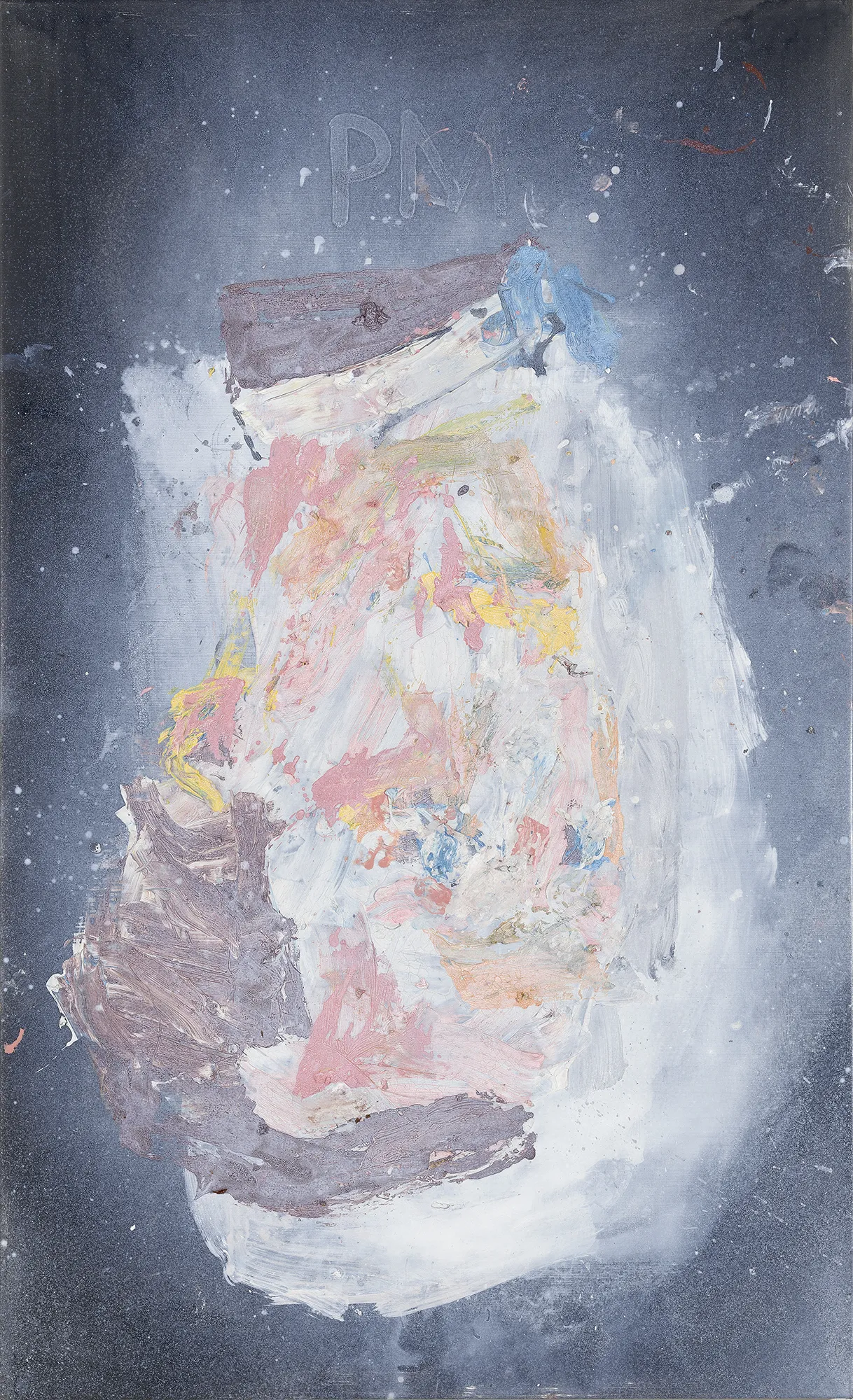 GEORG BASELITZ Piet M., 2018 Oil on canvas 65 x 39 3/8 in 164.9 x 100 cm © Georg Baselitz. Photo: Jochen Littkemann. Courtesy Gagosian