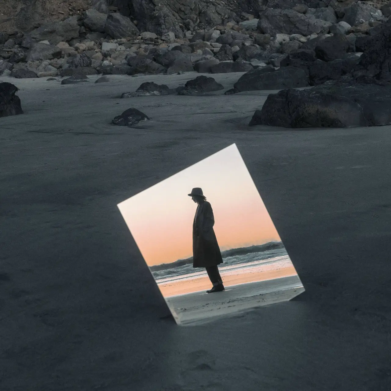 Artwork by Elliott Lee Hazel (creative direction) and Aaron Alan Mitchell (photography and layout) for Weather Alive by Beth Orton