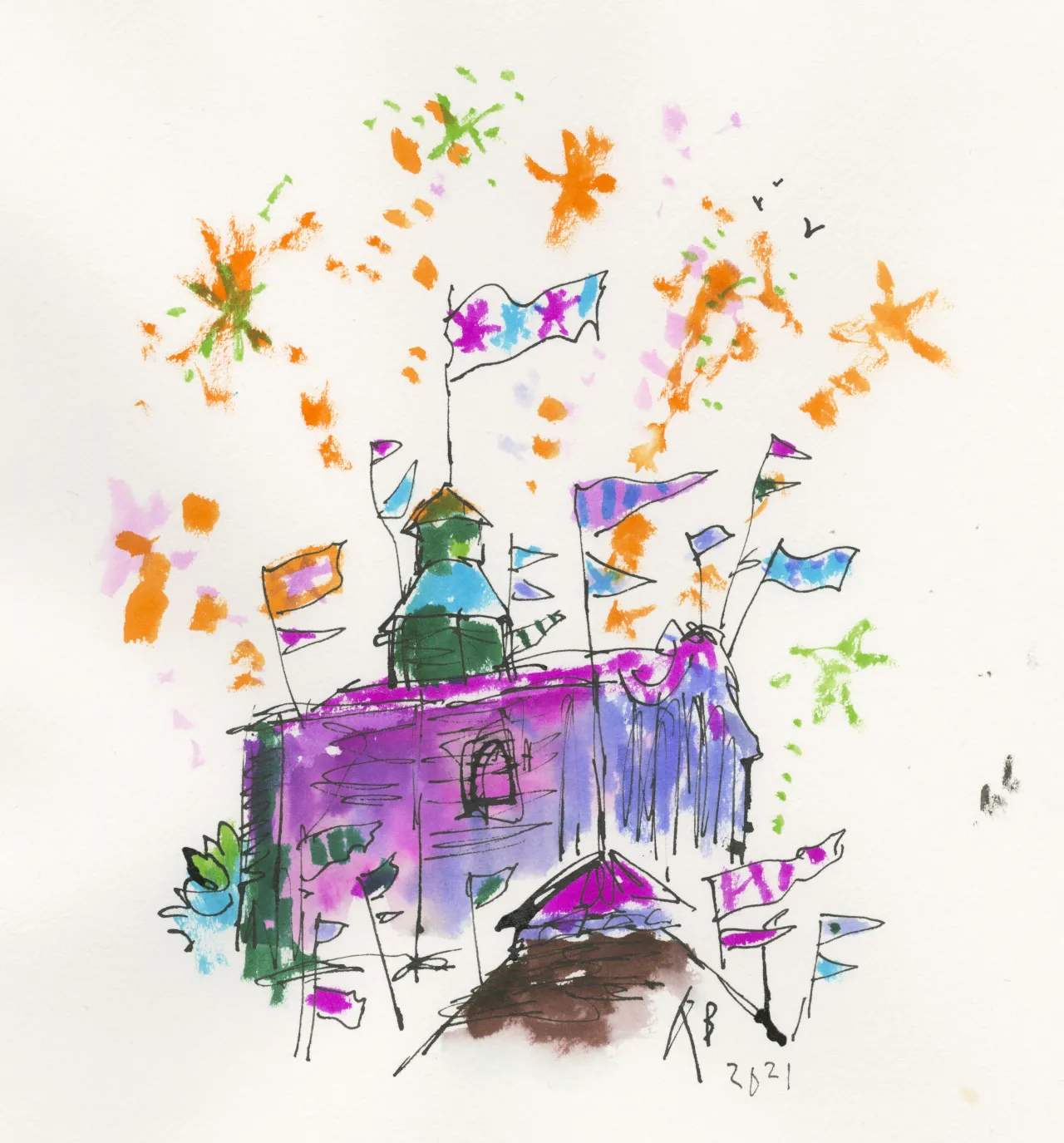 Quentin Blake Centre for Illustration © Quentin Blake