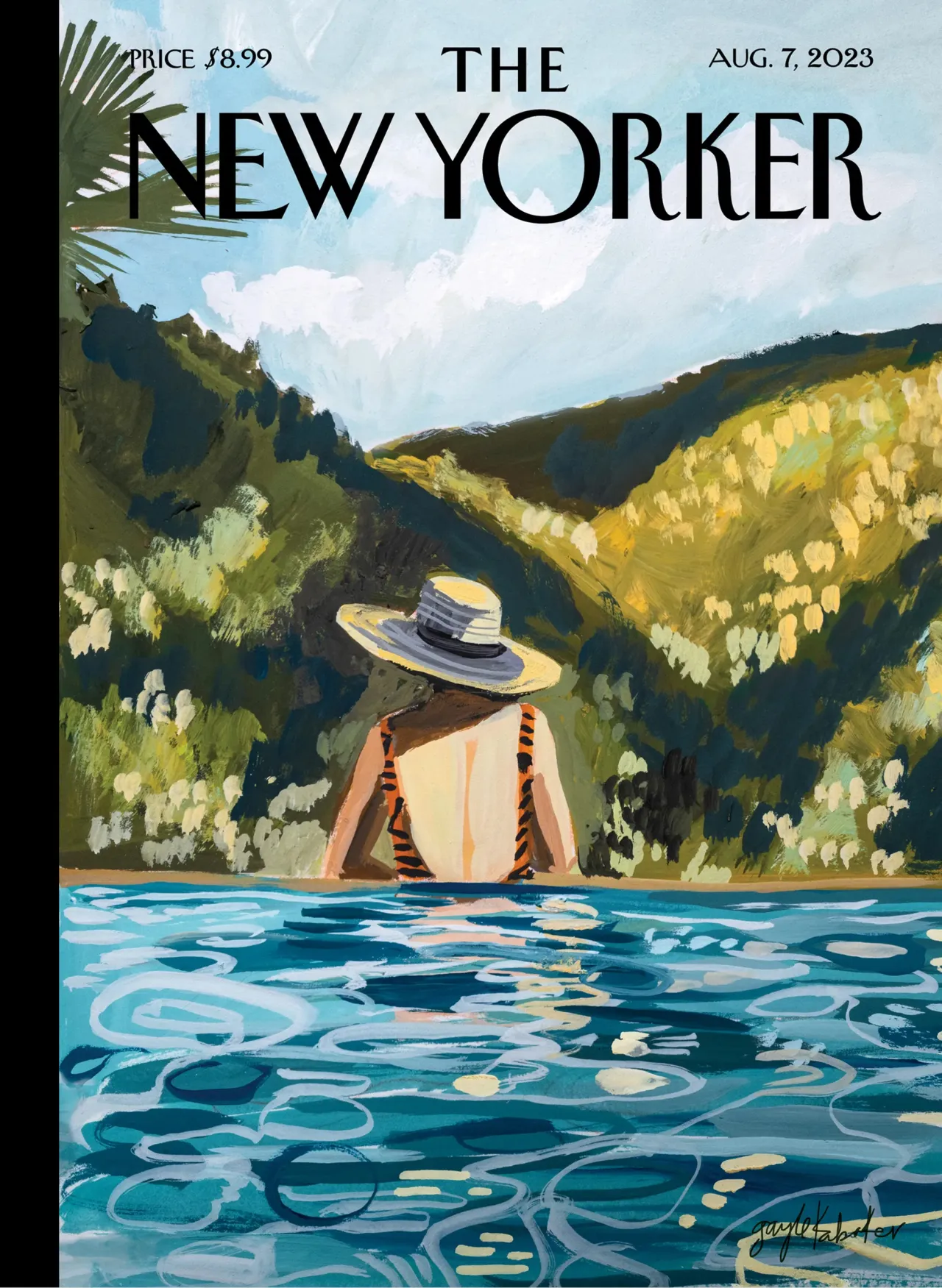 Swim, The New Yorker © Gayle Kabaker